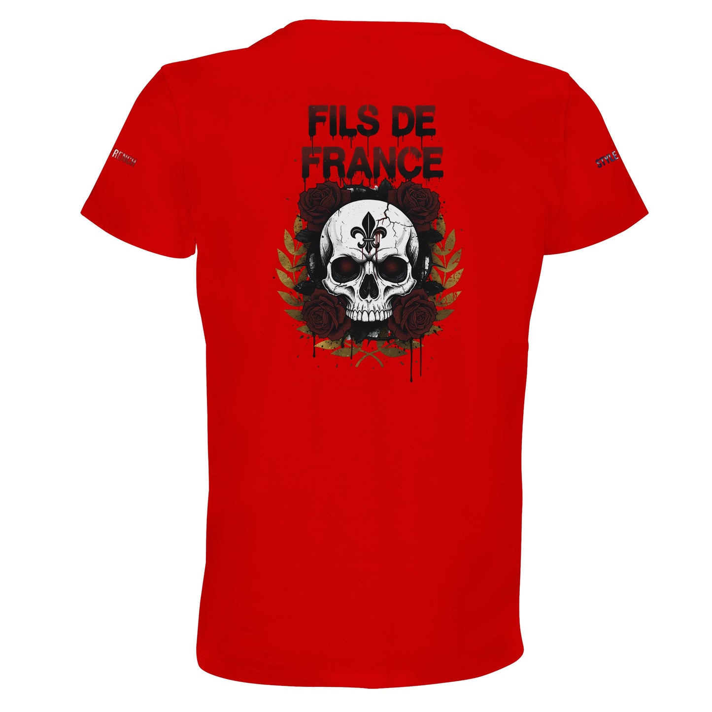 T-Shirt Herren Frankreich-Stil Rundhals recycelte Mischung | SOL'S RE Crusader 04233