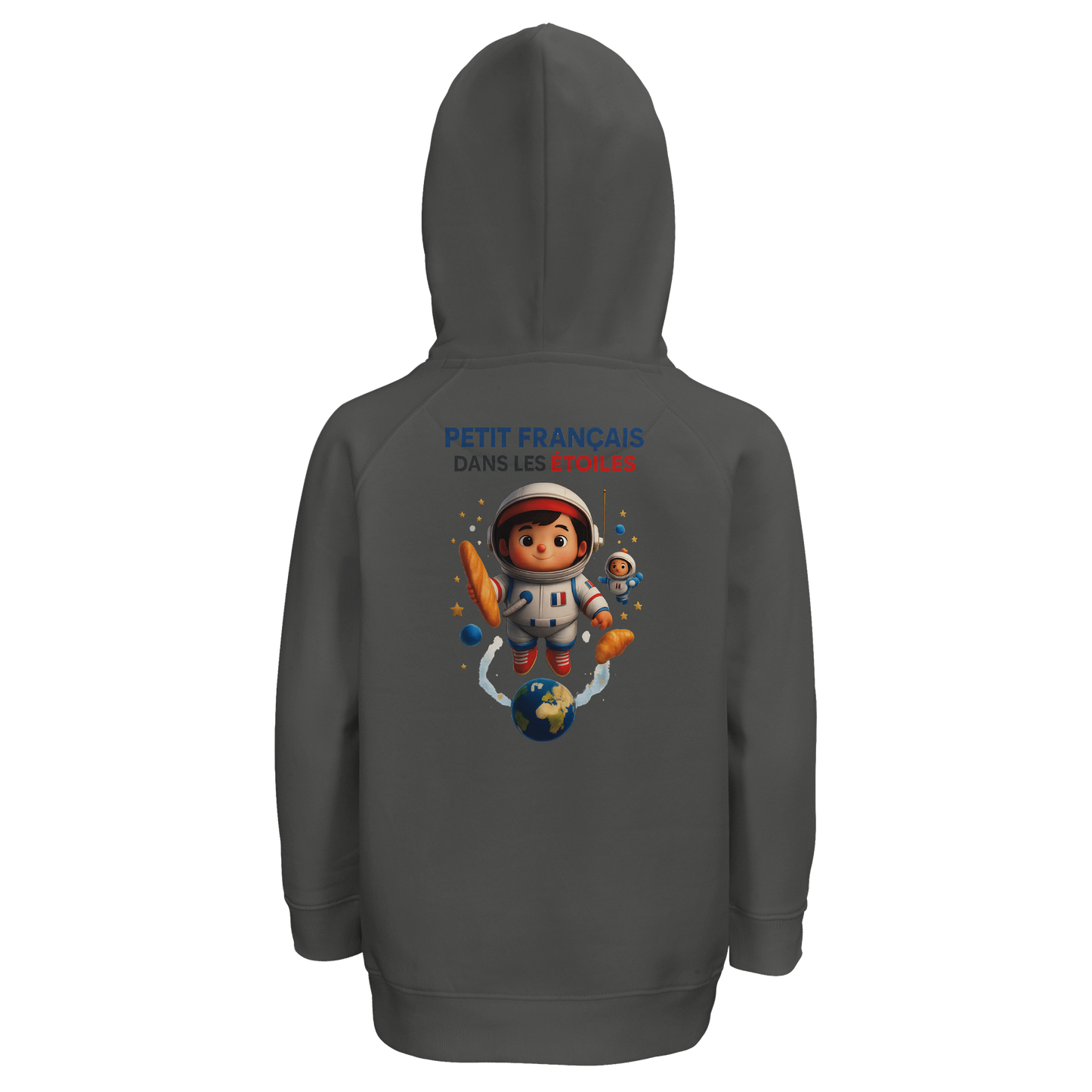 Kapuzenpullover Junge kleiner Franzose in den Sternen bio | SOL'S Stellar Kids 03576