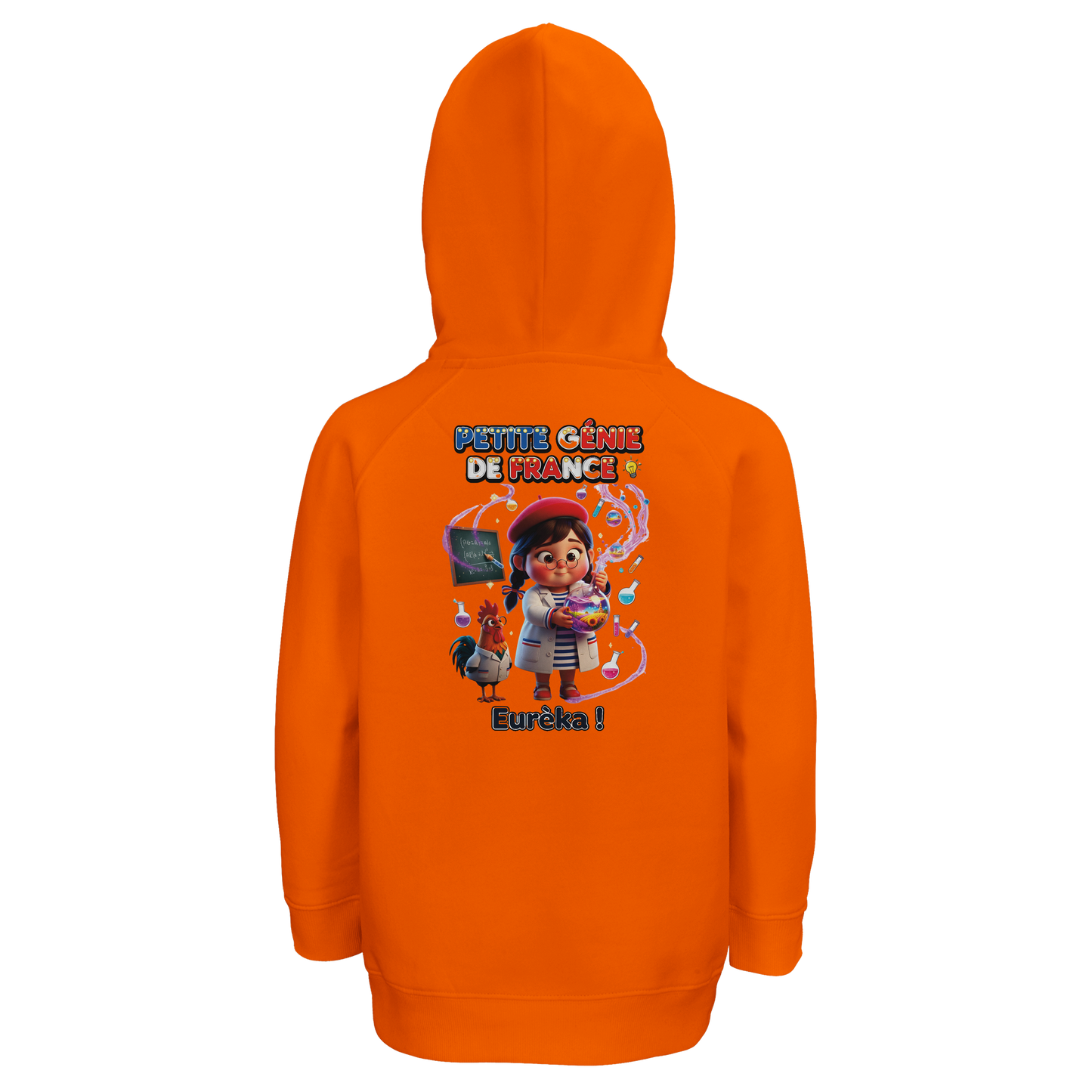 Mädchen-Kapuzenpullover "Kleines Genie aus Frankreich" Bio | SOL'S Stellar Kids 03576