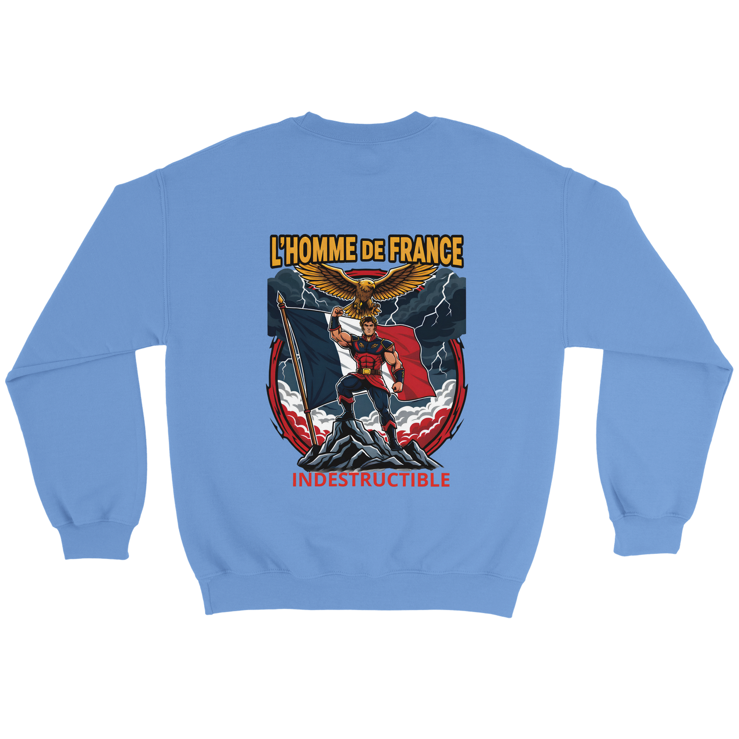 Men's French Classic Crewneck Sweatshirt | Gildan® 18000
