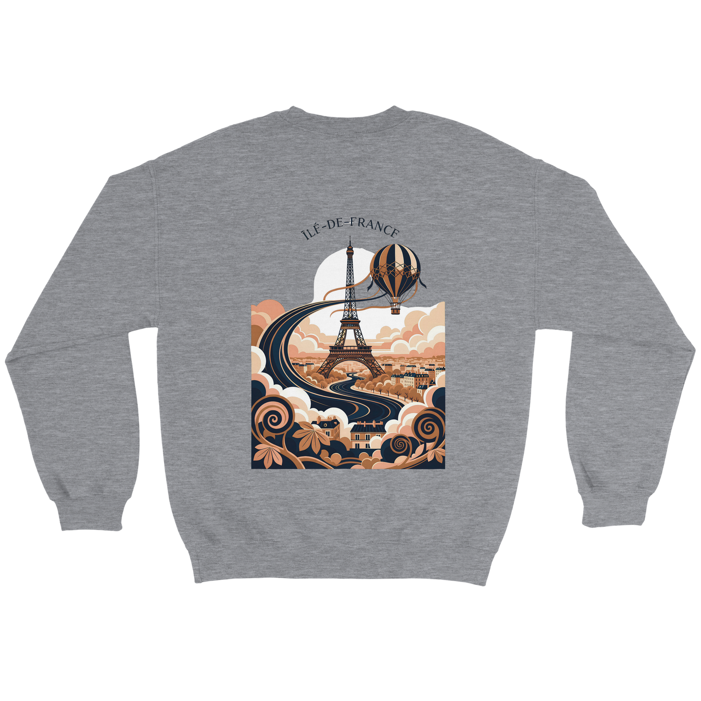 Ile de France Unisex Classic Crewneck Sweatshirt | Gildan® 18000