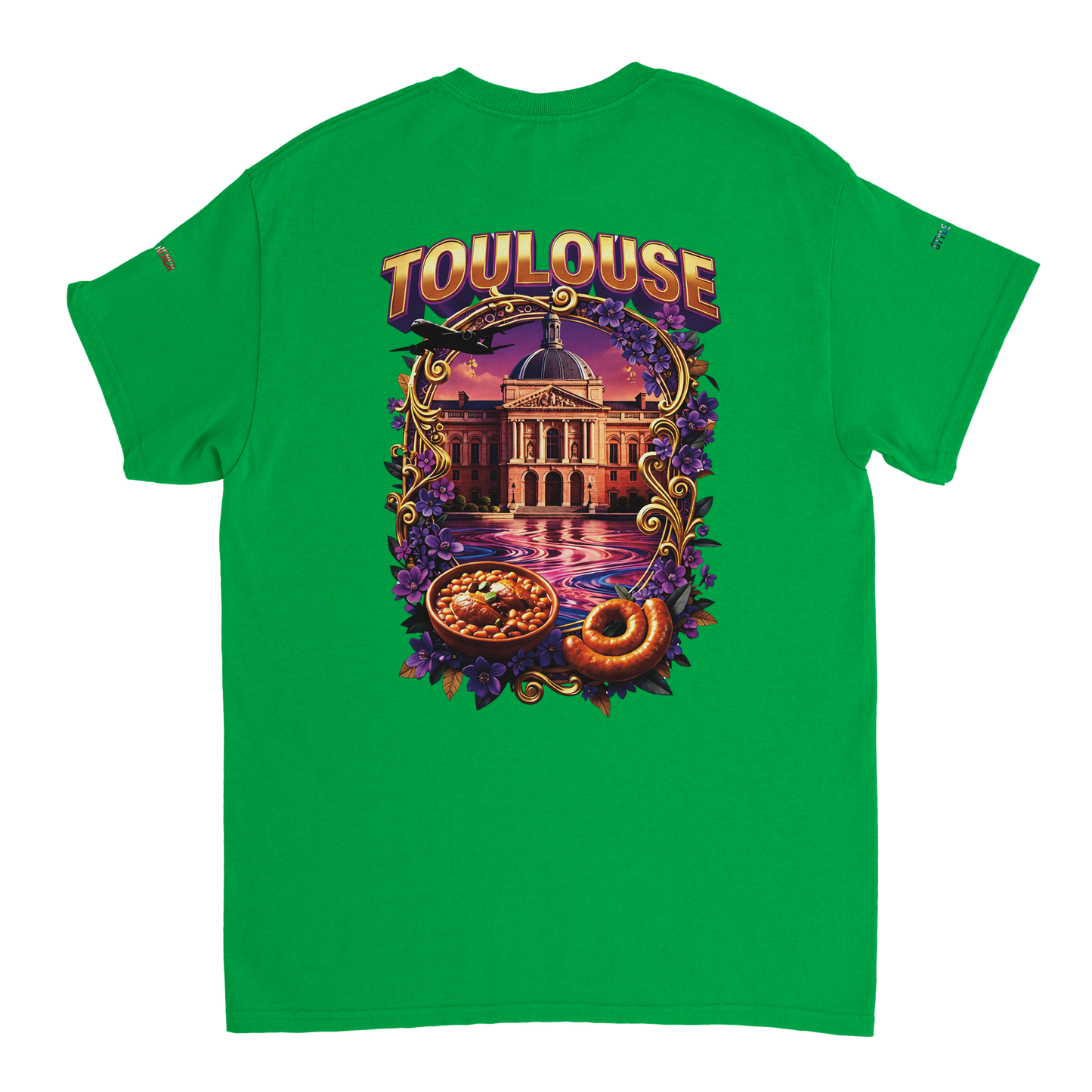 - Unisex Toulouse city of France heavy crewneck t-shirt | Gildan® 5000