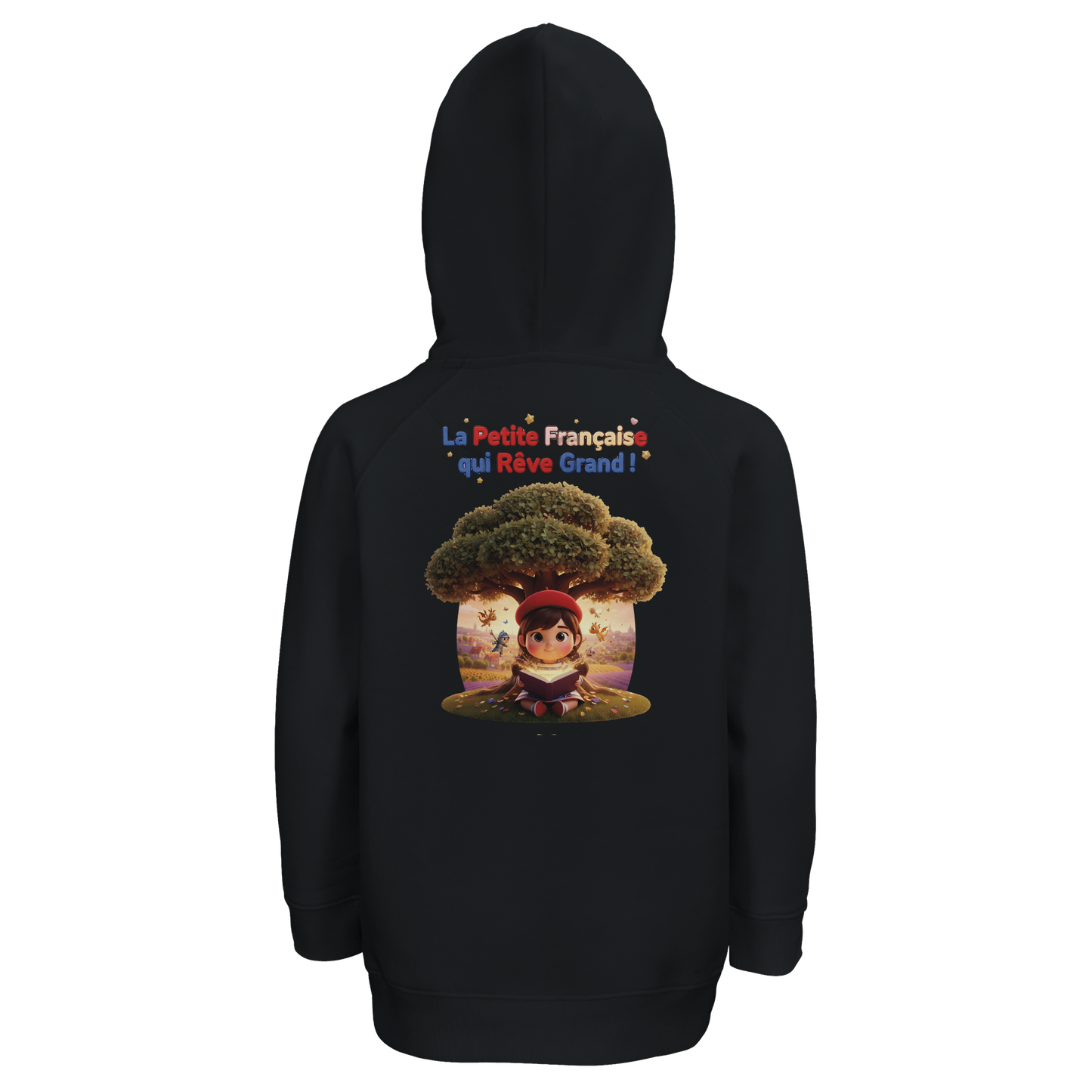 Mädchen-Hoodie französischer Stil „la petite française qui rêve grand“ bio | SOL'S Stellar Kids 03576