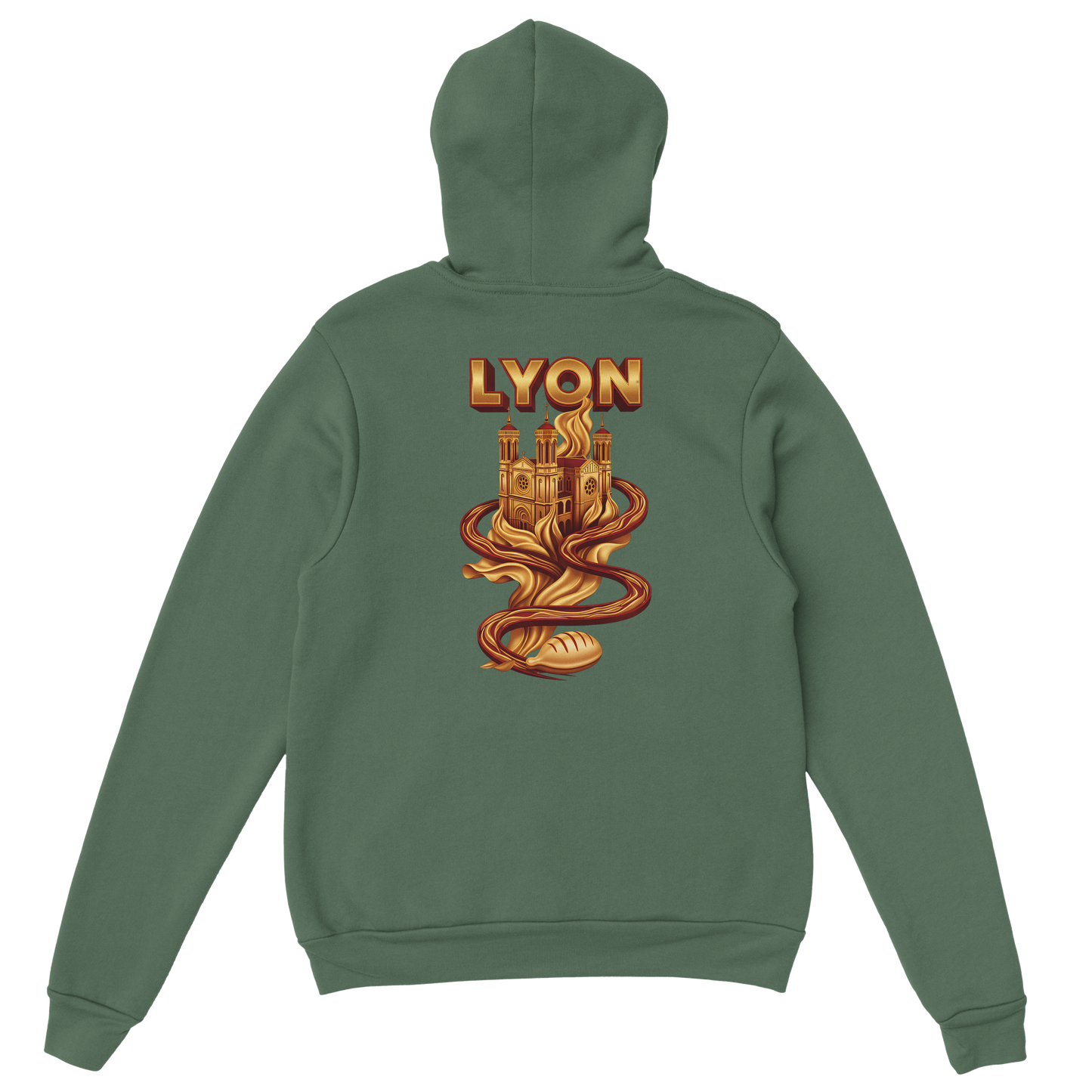 Unisex Hoodie Lyon France Classic | Gildan® 18500