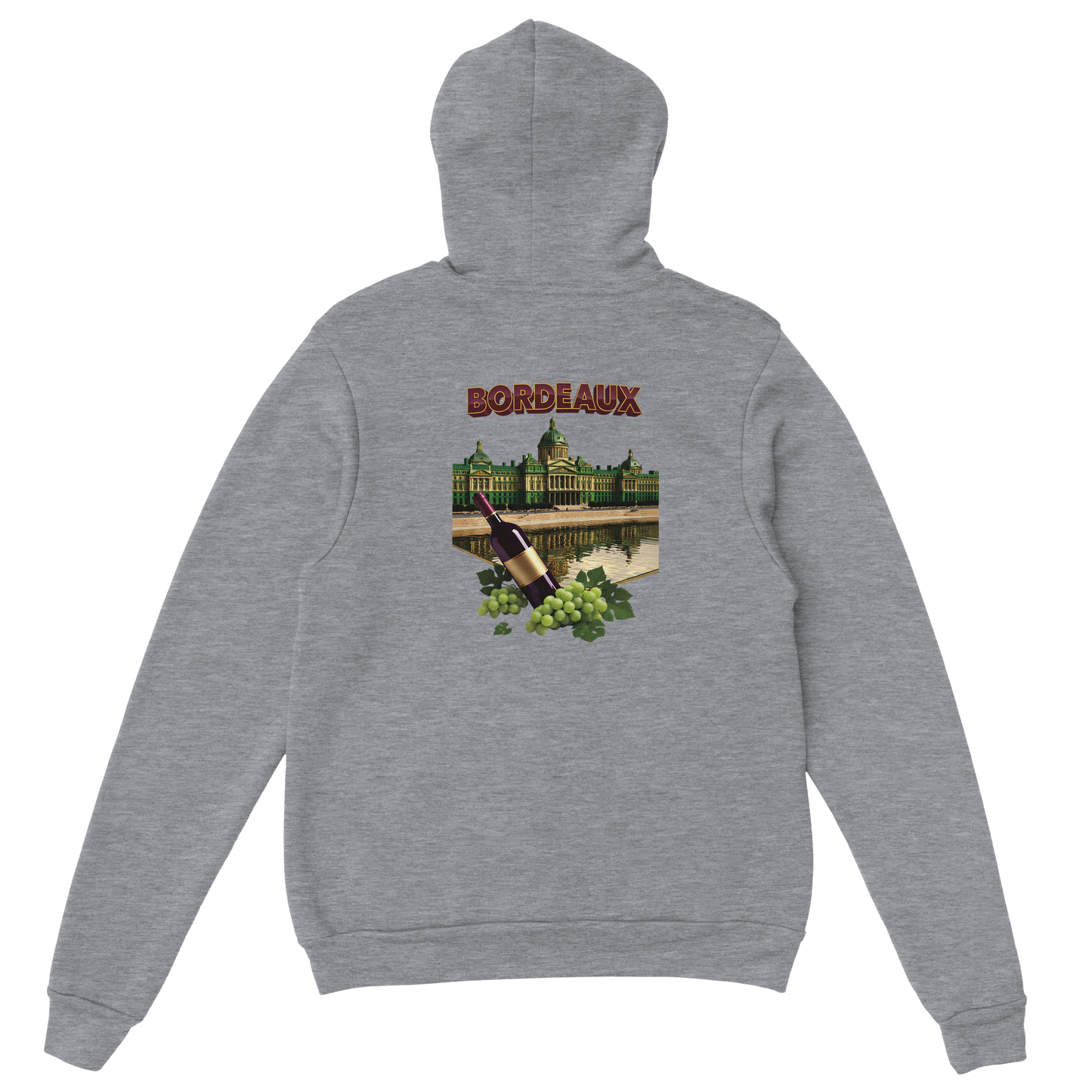 Unisex-Hoodie Bordeaux Stadt Frankreich klassisch | Gildan® 18500
