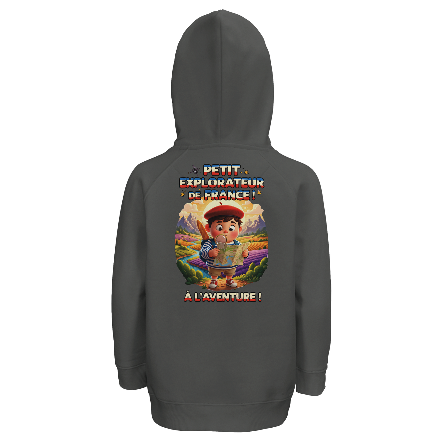Kapuzenpulli kleiner Entdecker für Jungen, French Style, Bio-Kinderkleidung | SOL'S Stellar Kids 03576