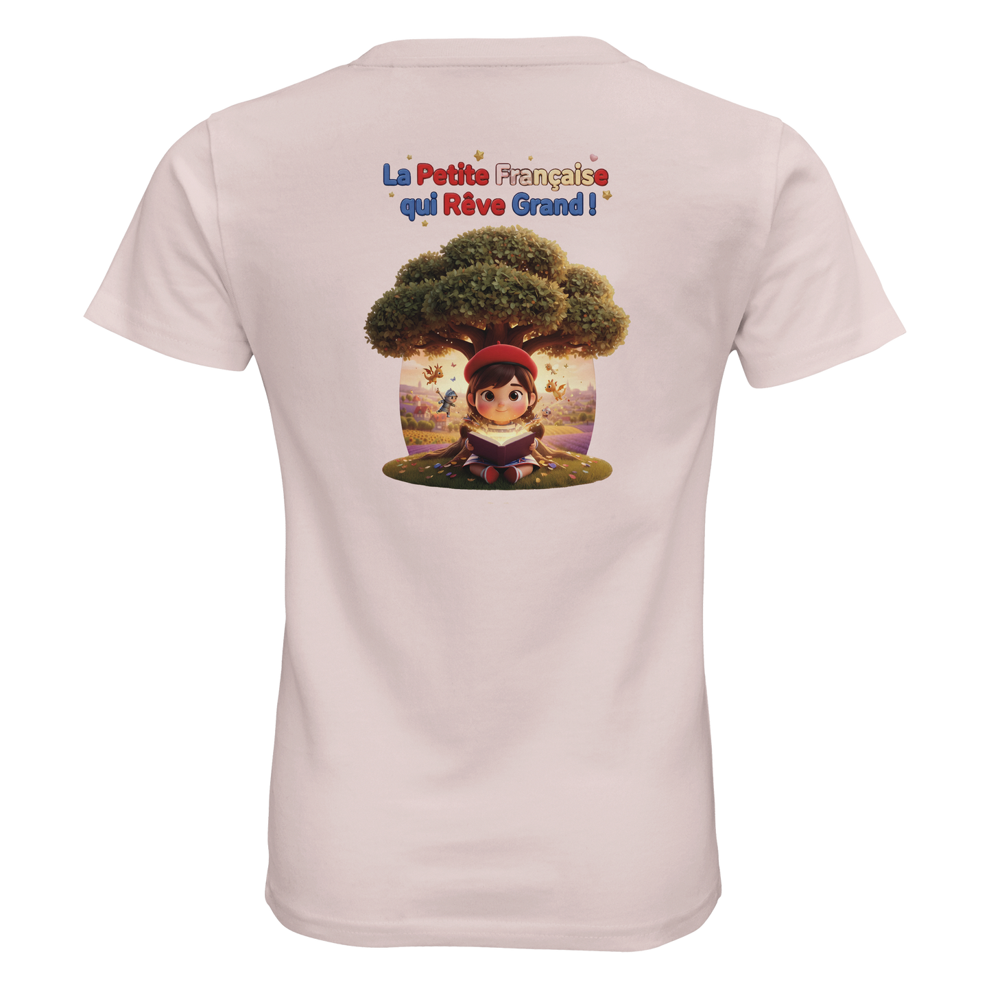 T-Shirt Mädchen French Style die kleine Französin, die groß träumt bio tailliert | SOL'S Pioneer Kids 03578