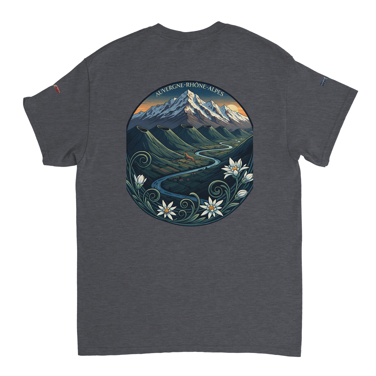 Auvergne-Rhône-Alpes Unisex Heavy Cotton T-Shirt | Gildan® 5000