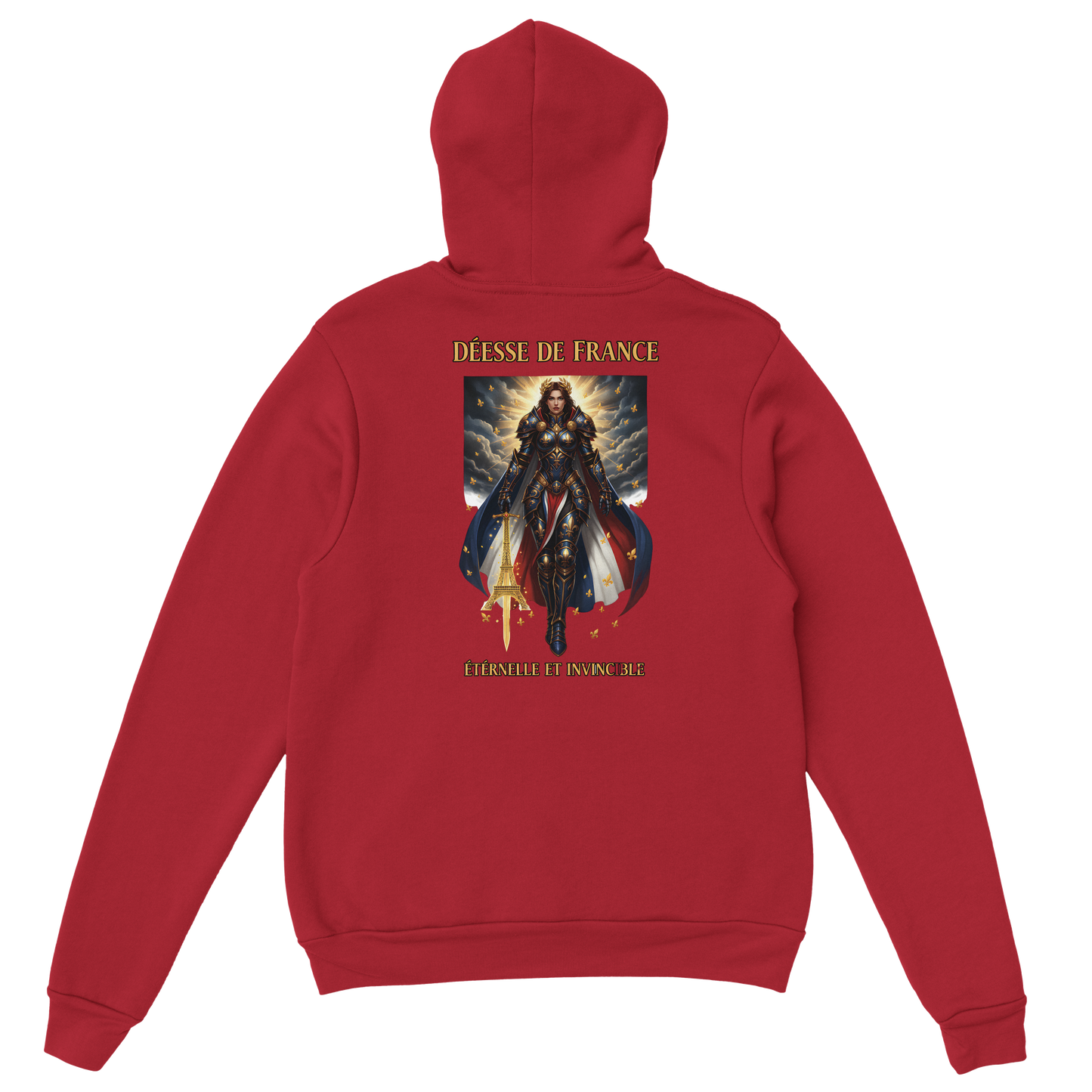 Damen-Kapuzenpullover „French Goddess“ im klassischen French-Stil | Gildan® 18500