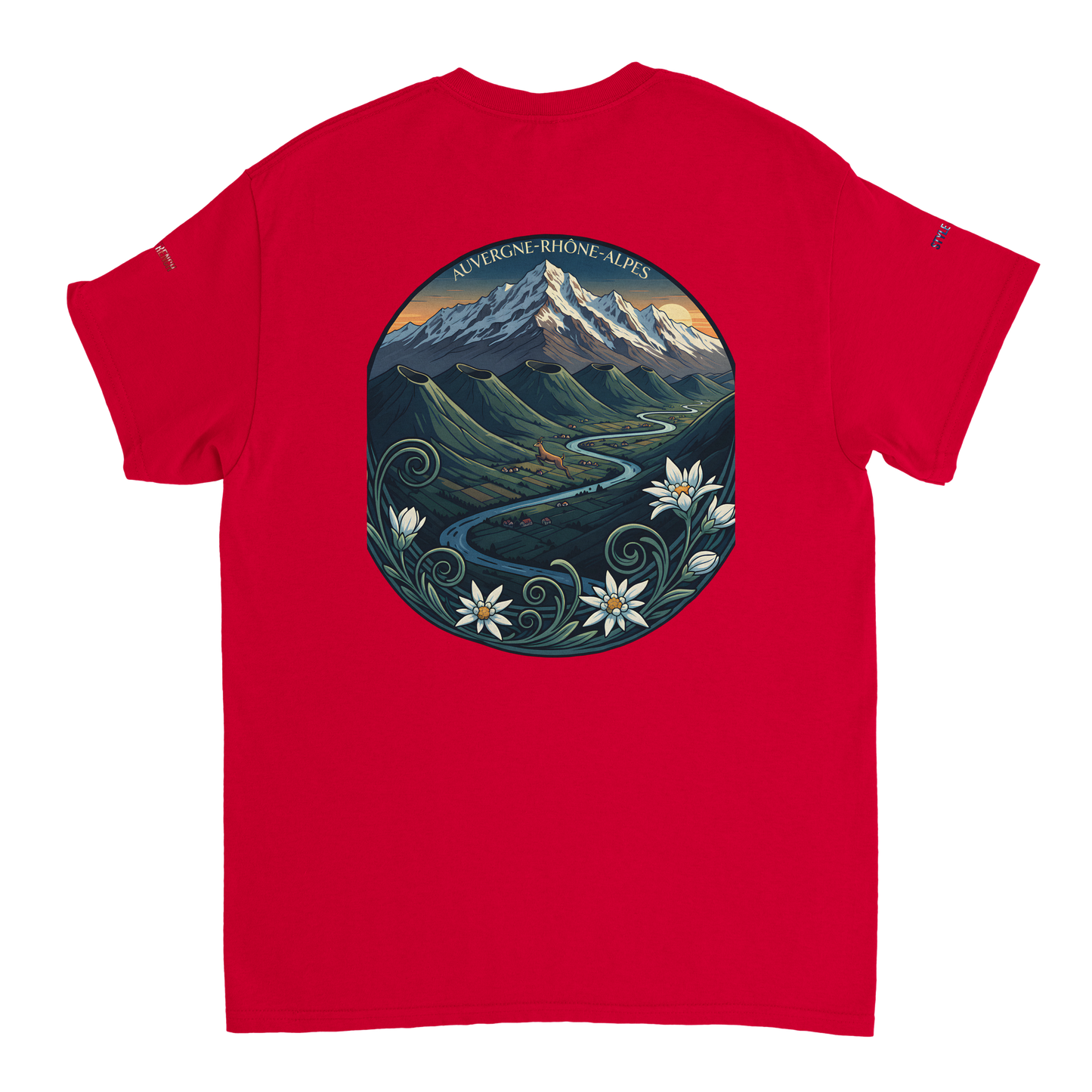 Auvergne-Rhône-Alpes Unisex Heavy Cotton T-Shirt | Gildan® 5000