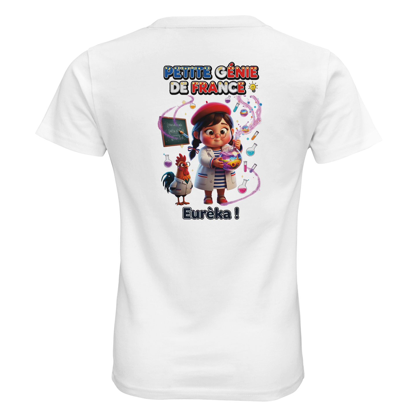T-Shirt Mädchen „Kleines Genie aus Frankreich“ Bio | SOL'S Pioneer Kids 03578