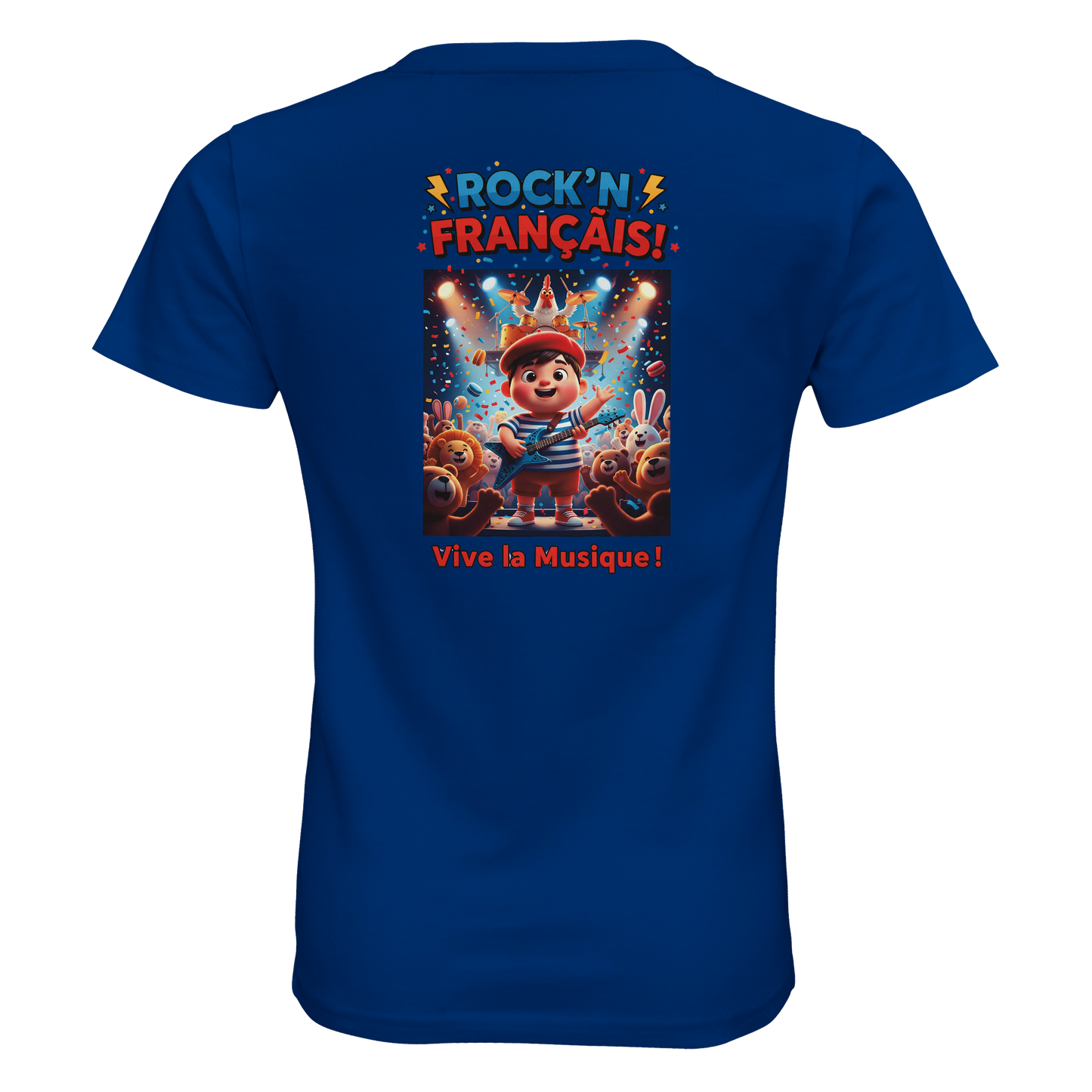 T-Shirt Junge Rock'n Français Bio tailliert | SOL'S Pioneer Kids 03578