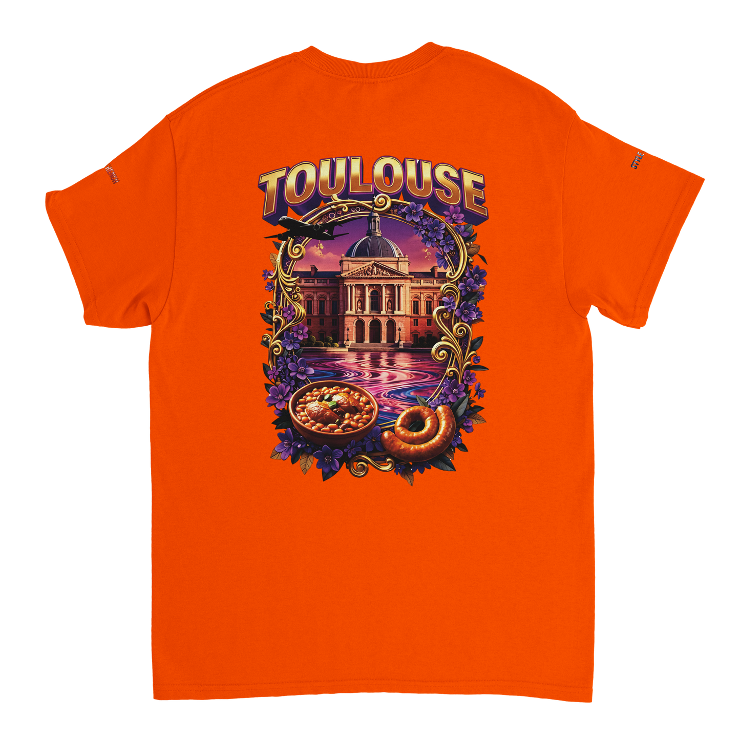 - Unisex Toulouse city of France heavy crewneck t-shirt | Gildan® 5000
