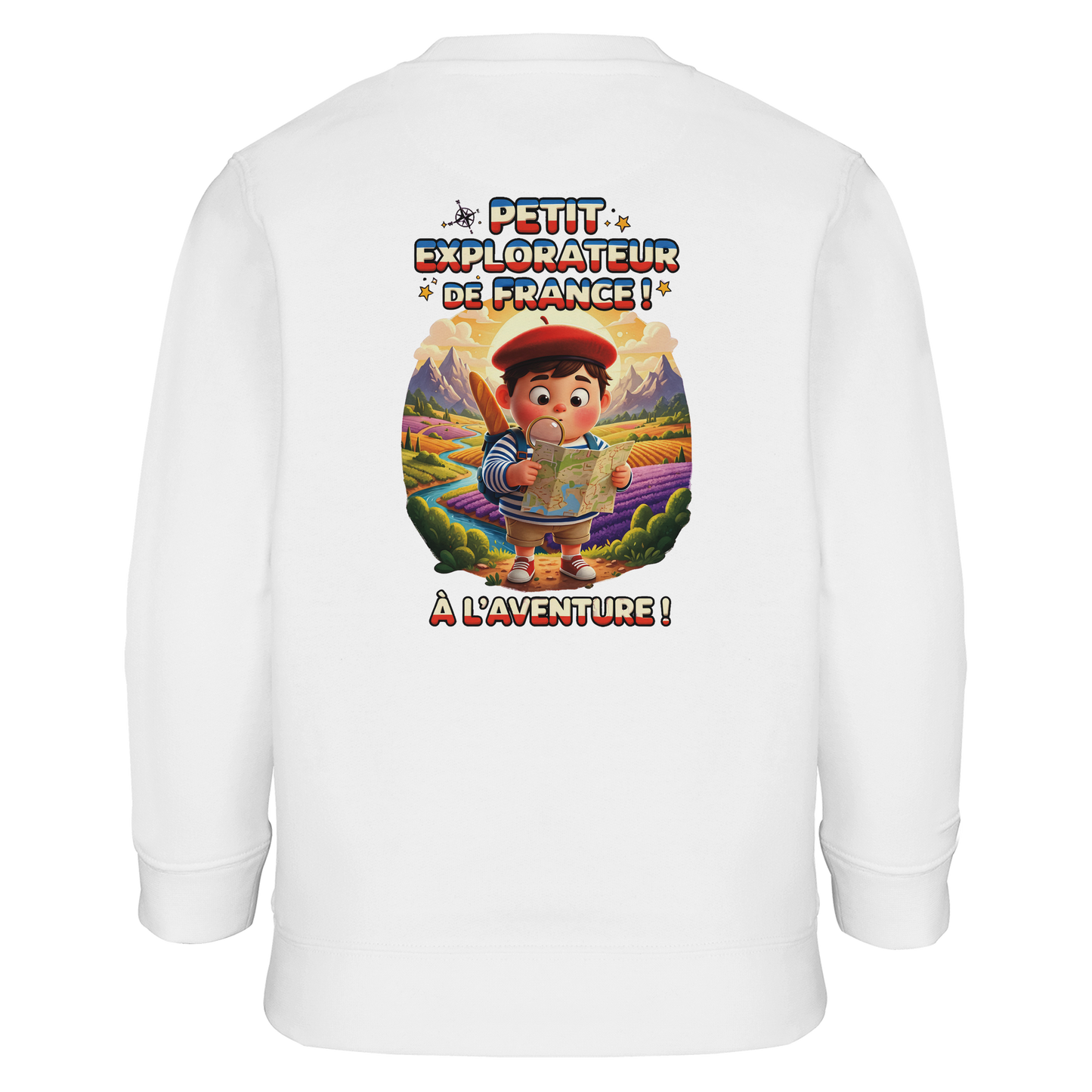 Boy's Little Explorer sweatshirt, French style, recycled blend | SOL'S Columbia Kids 04239