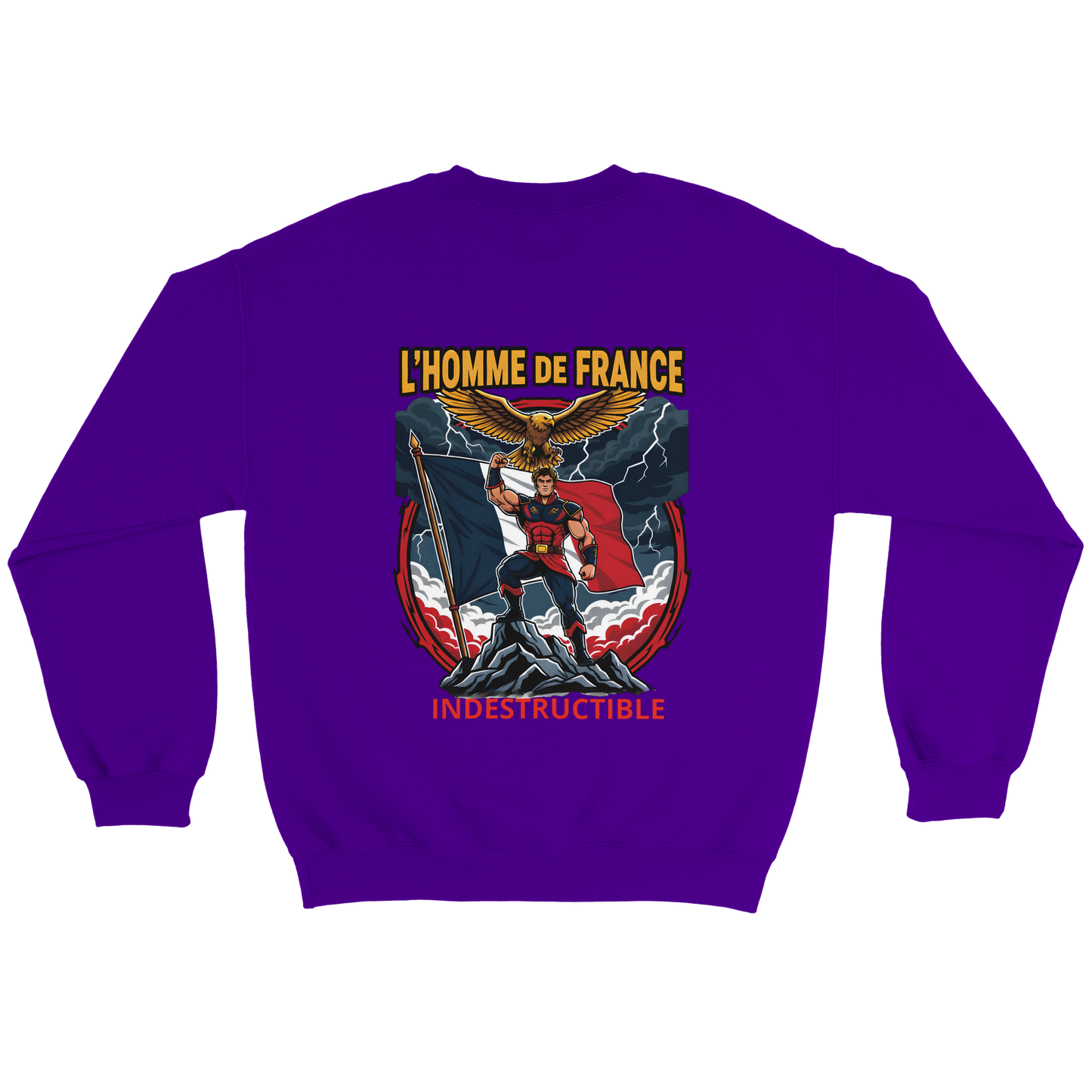Men's French Classic Crewneck Sweatshirt | Gildan® 18000