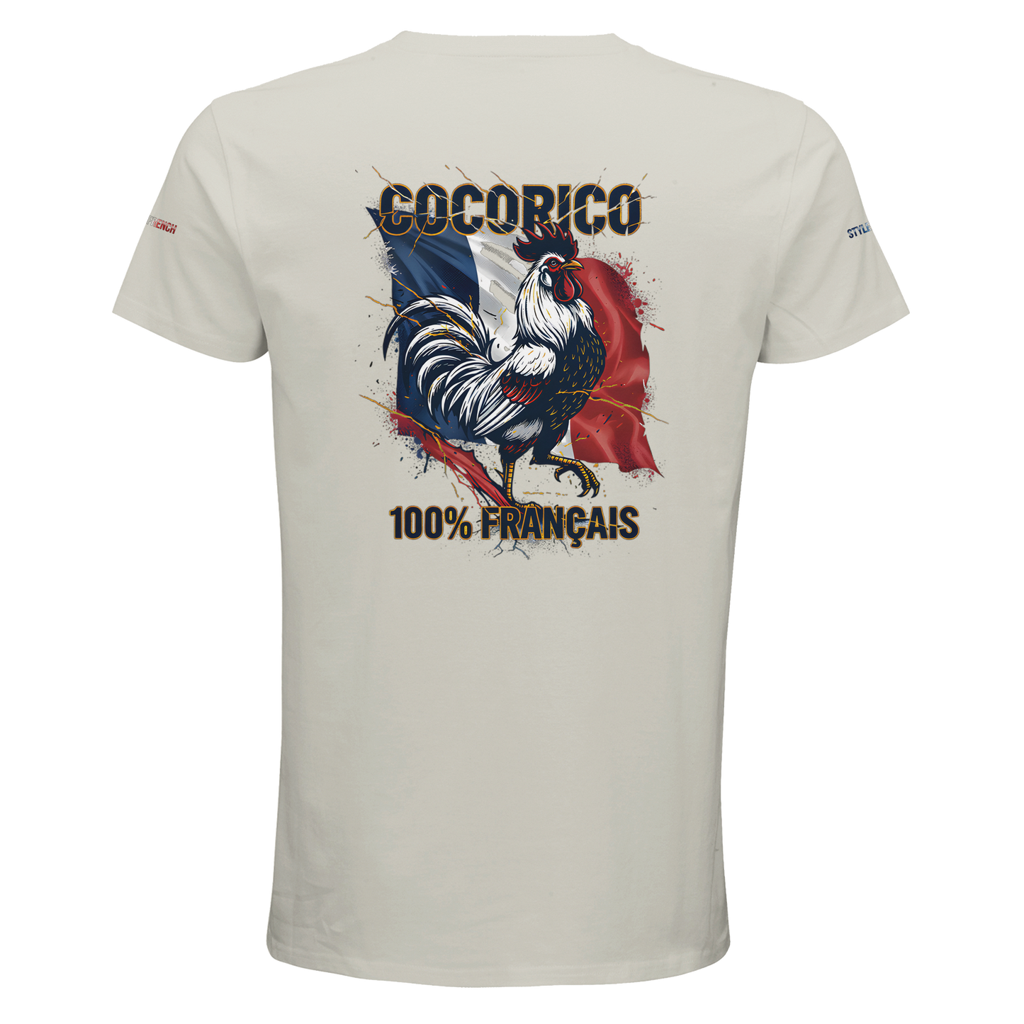 T-Shirt cocorico Herren French-Style Bio, tailliert | SOL'S Pioneer Men 03565