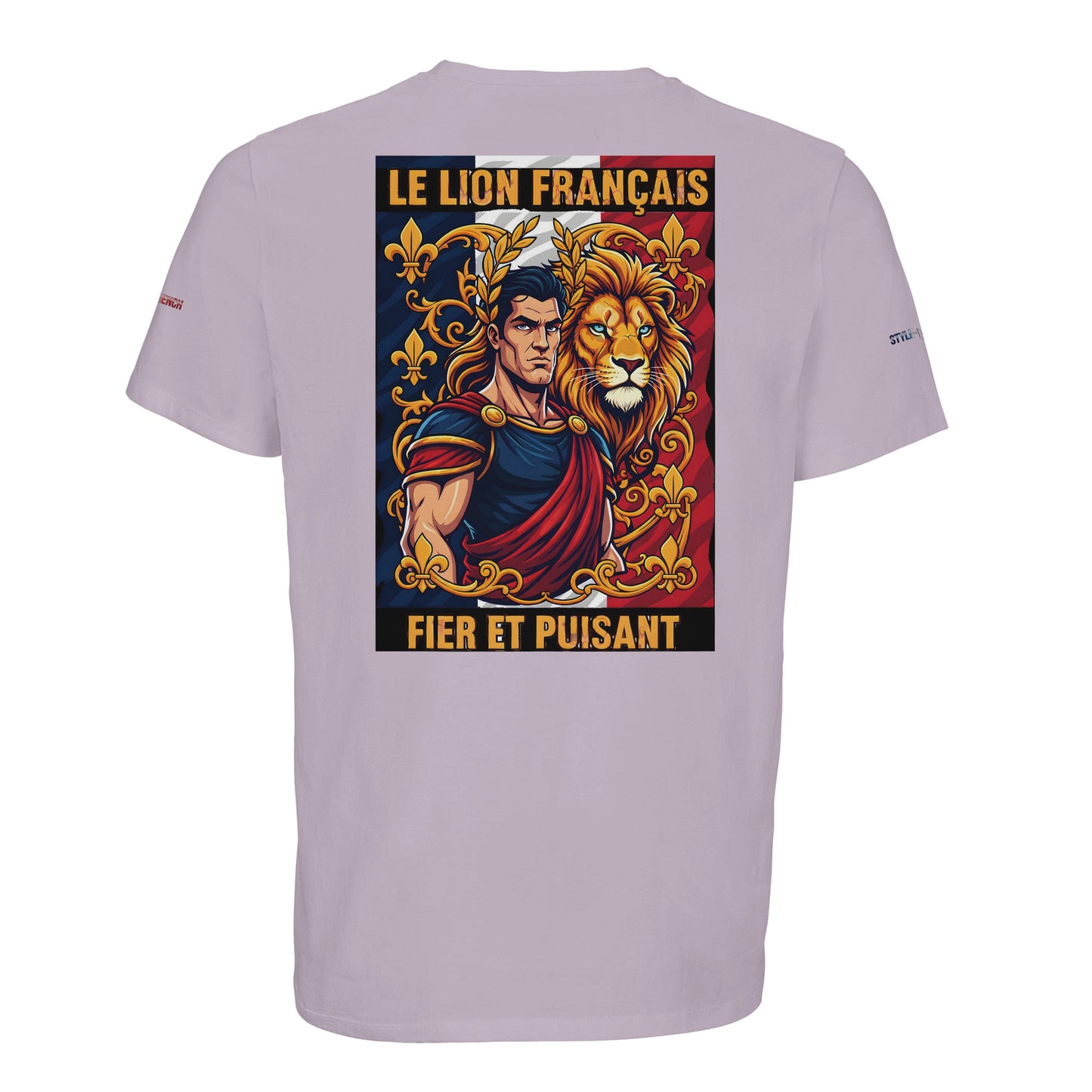 Men's T-shirt strong lion French style organic in conversion cotton | SOL'S Legend 03981