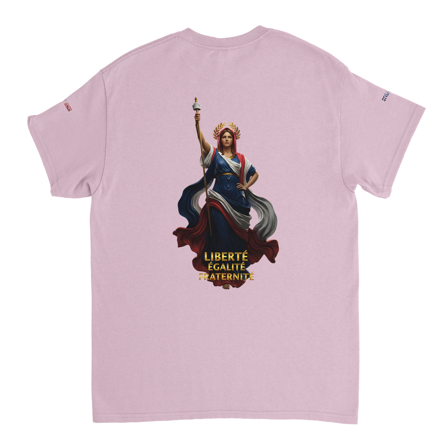 T-Shirt femme  France Patriote   - Coton Premium - Coupe Classique