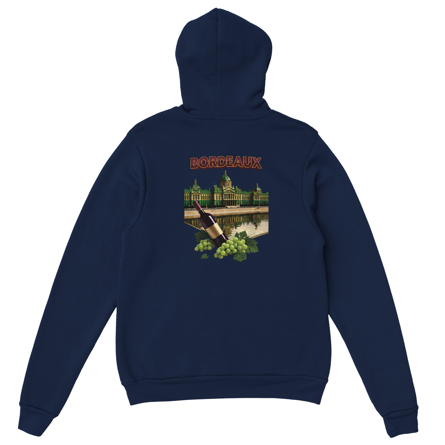 Unisex-Hoodie Bordeaux Stadt Frankreich klassisch | Gildan® 18500