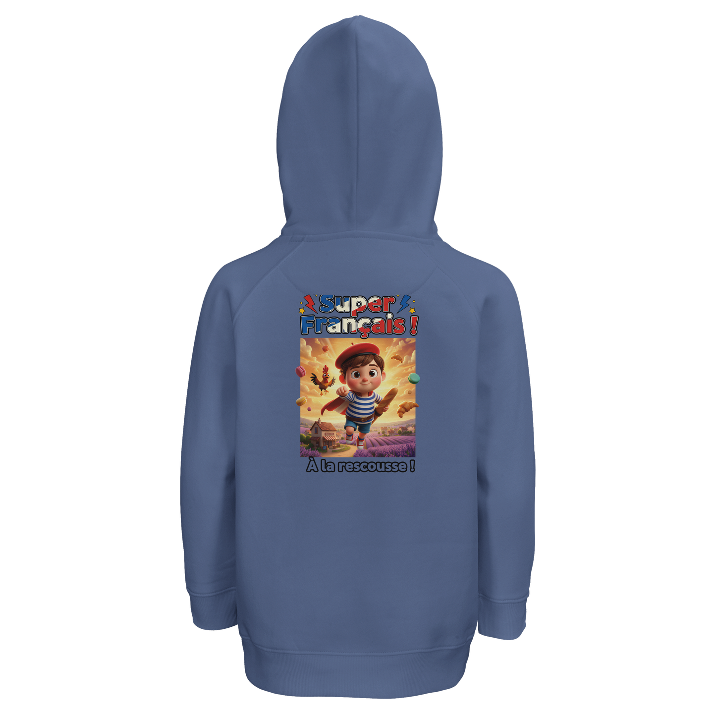 Kapuzenpullover Jungen Bio Super Français | SOL'S Stellar Kids 03576