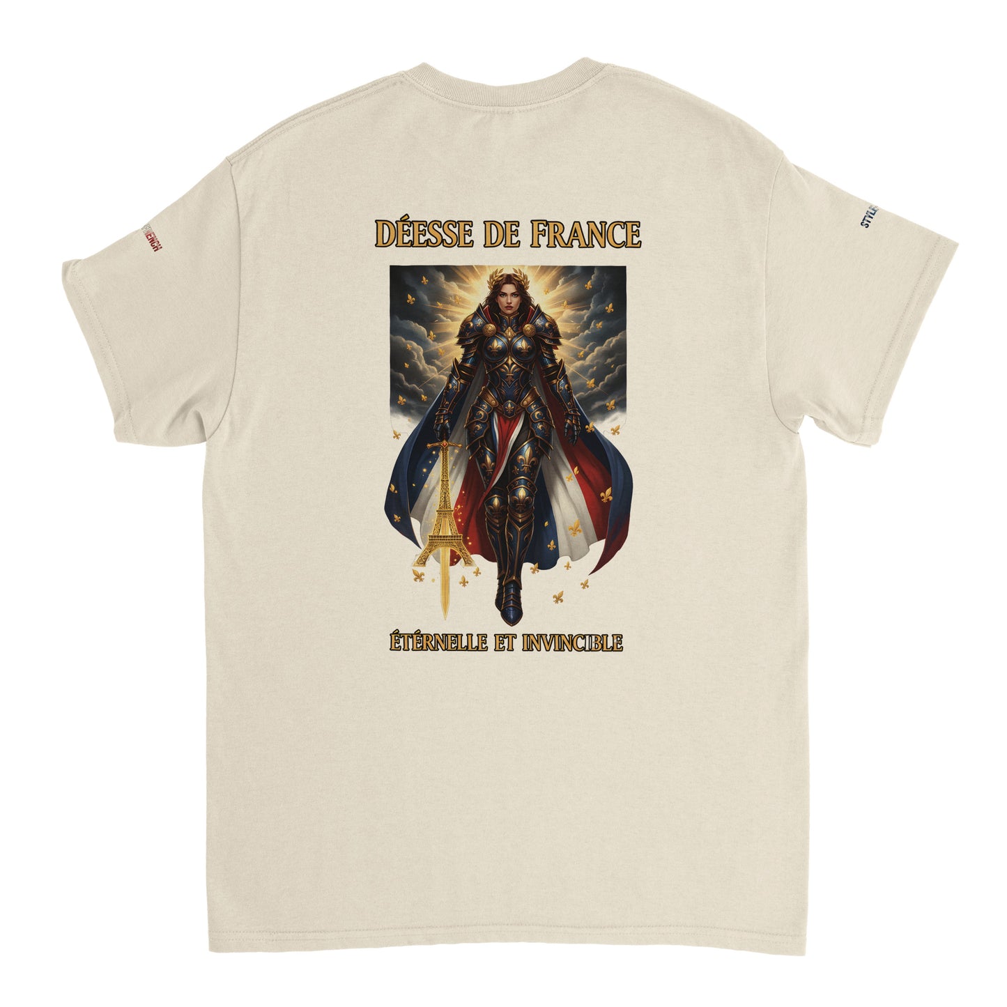 Women's Goddess of France Thick Crewneck T-Shirt | Gildan® 5000