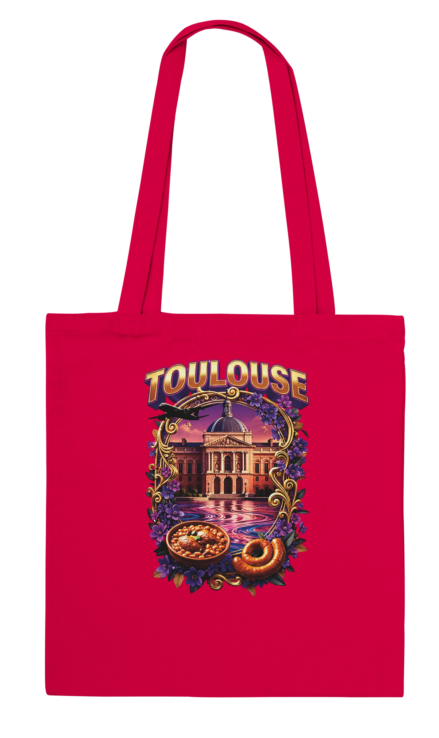 Einkaufstaschen Toulouse, französische Stadt