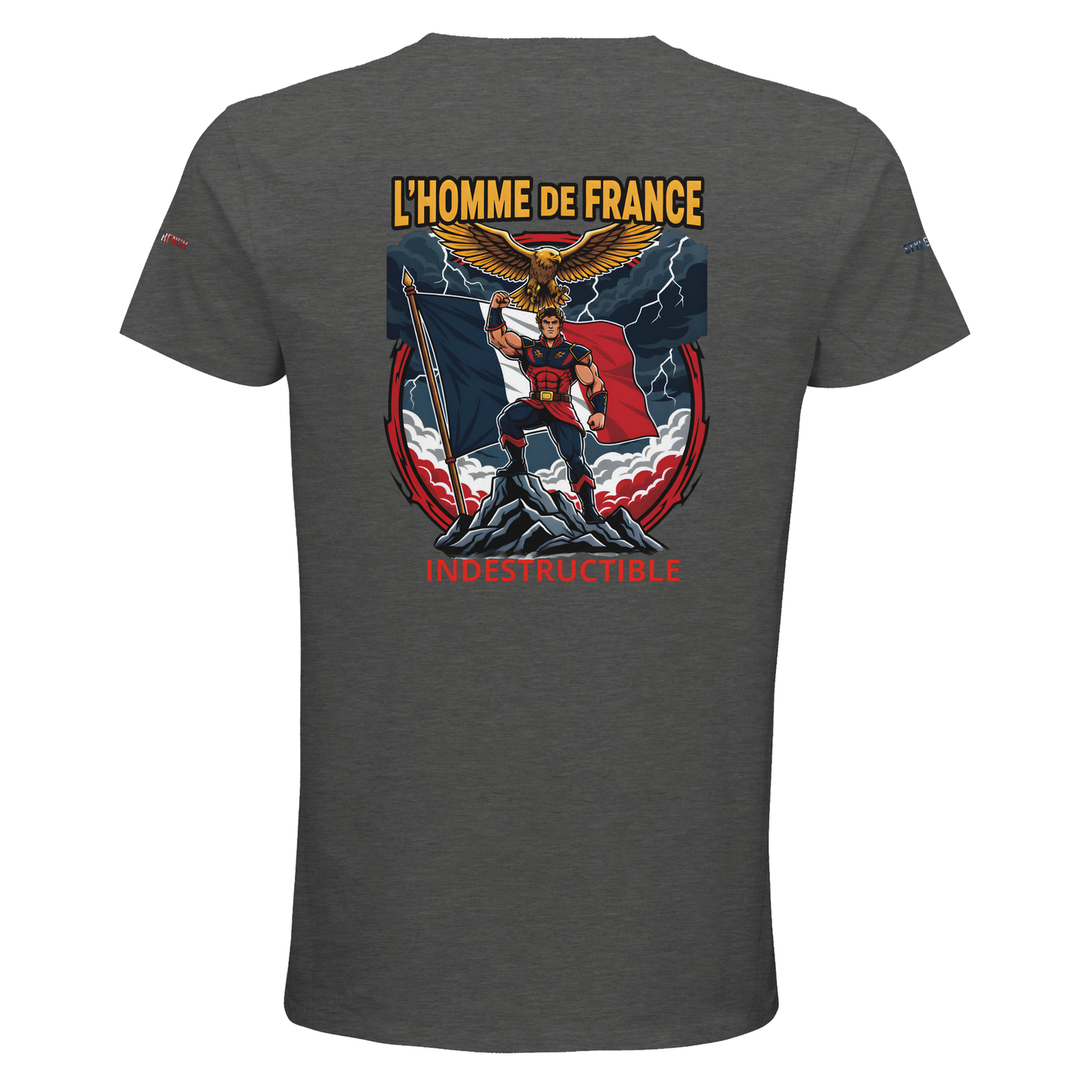 Men's French Style Organic Fitted T-shirt | SOL'S Pioneer Men 03565