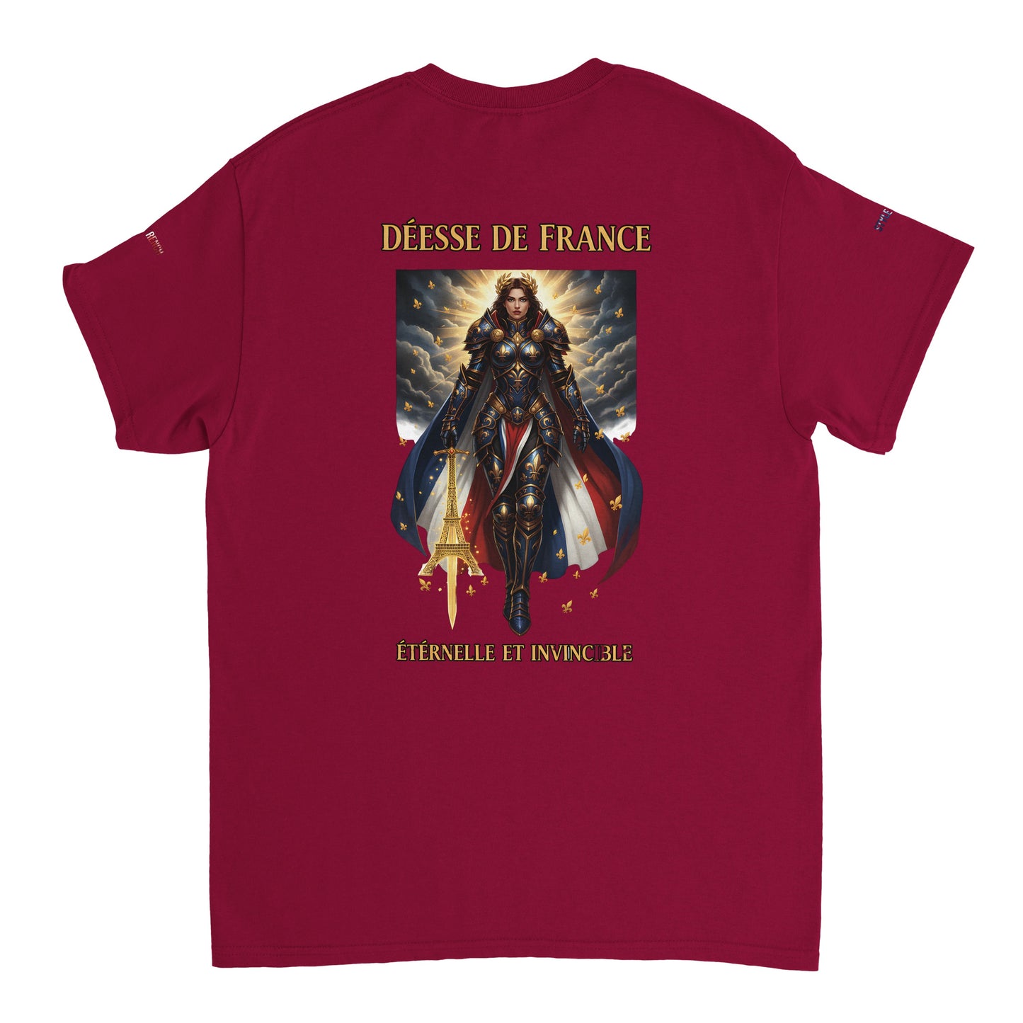 Women's Goddess of France Thick Crewneck T-Shirt | Gildan® 5000