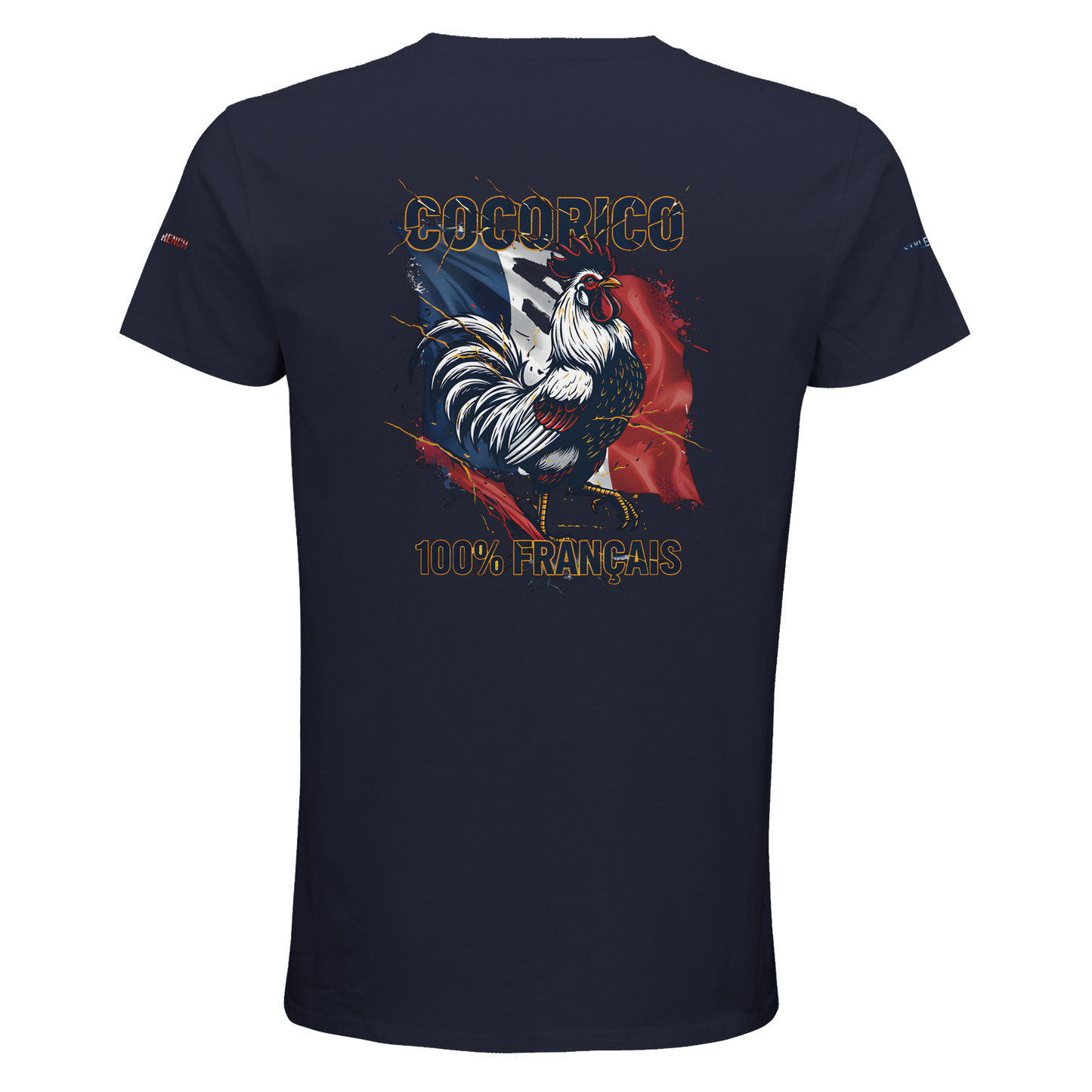 T-Shirt cocorico Herren French-Style Bio, tailliert | SOL'S Pioneer Men 03565