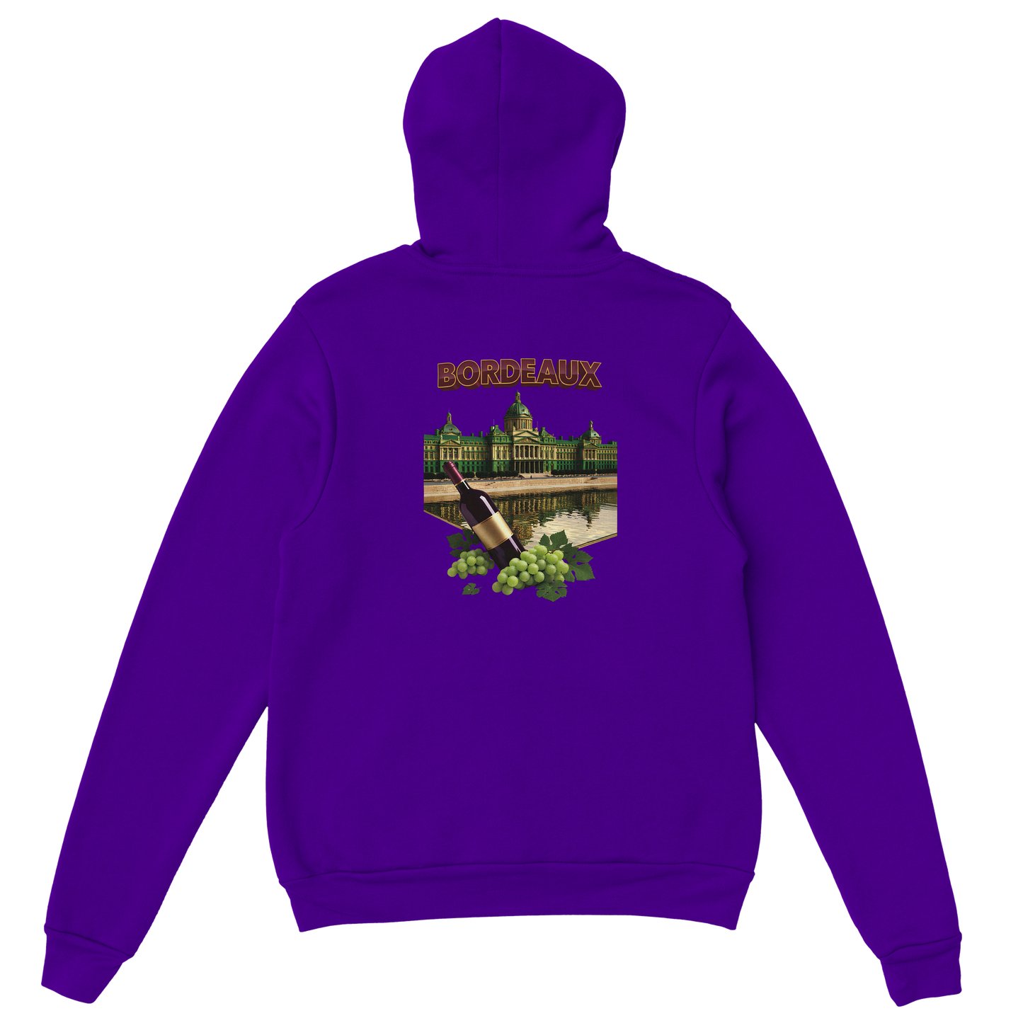 Unisex-Hoodie Bordeaux Stadt Frankreich klassisch | Gildan® 18500