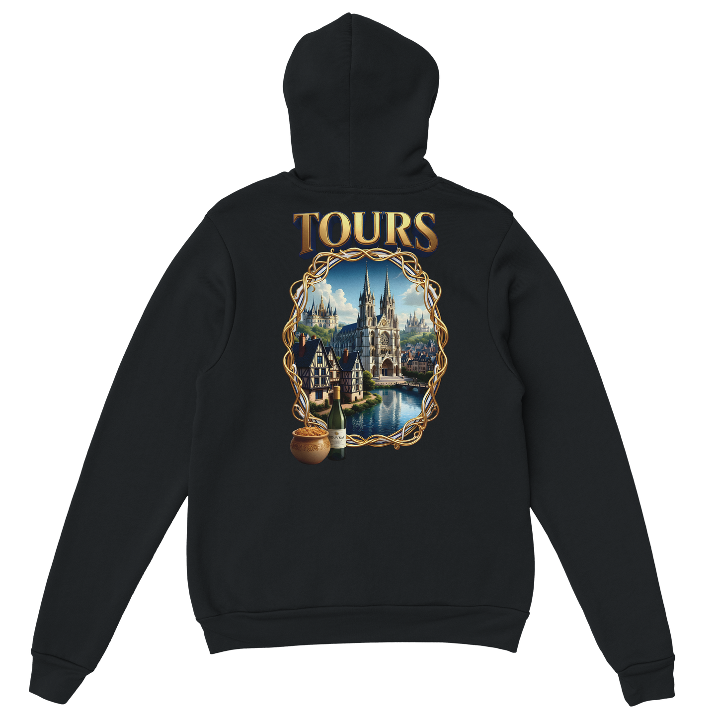 Unisex Tours city of France classic hoodie | Gildan® 18500
