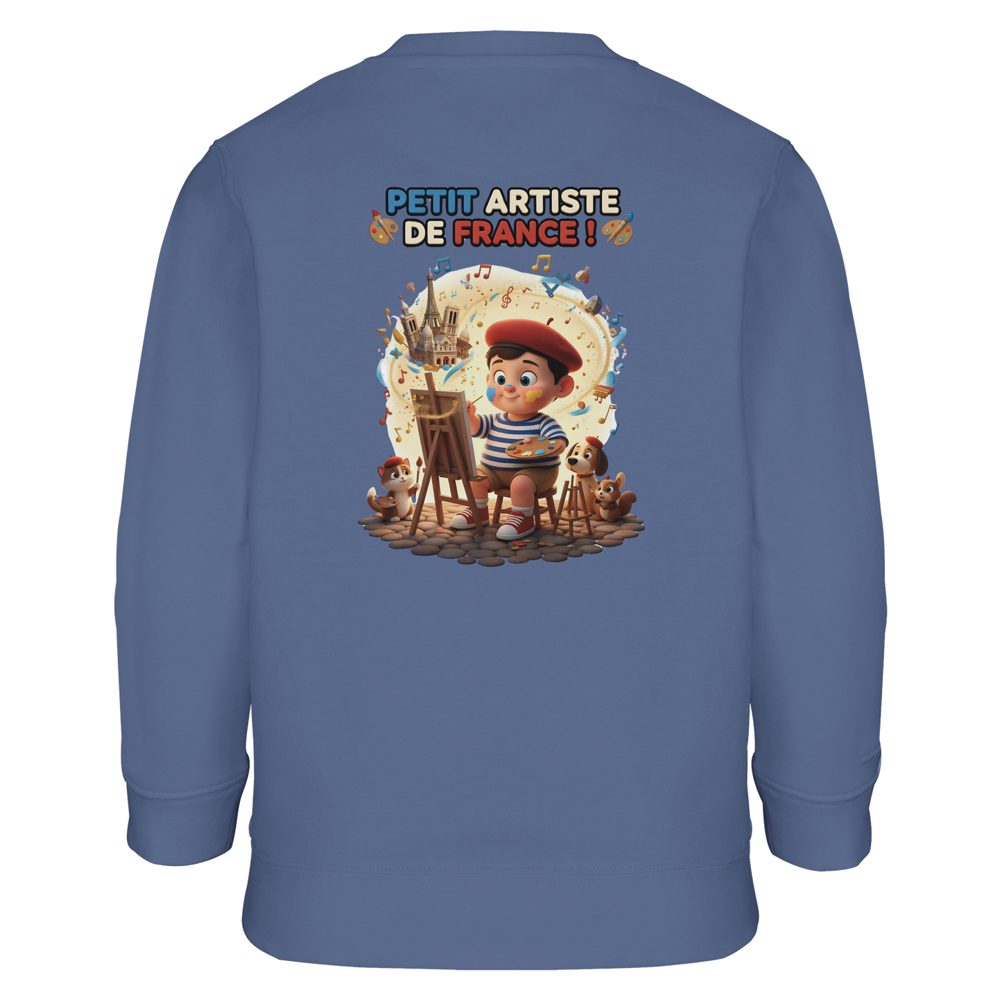 Kids Sweatshirt boy little artist from France | SOL'S Columbia Kids 04239