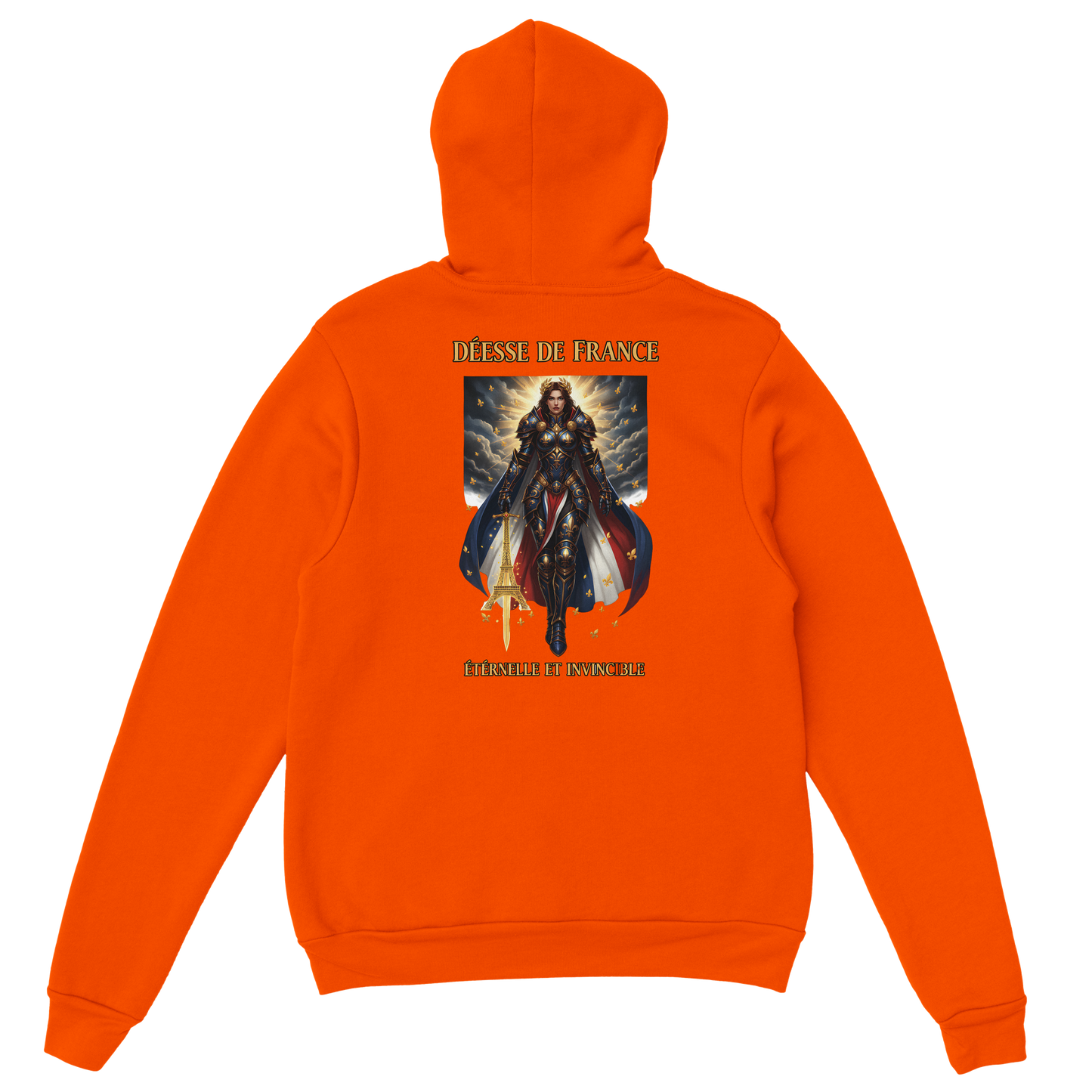 Damen-Kapuzenpullover „French Goddess“ im klassischen French-Stil | Gildan® 18500