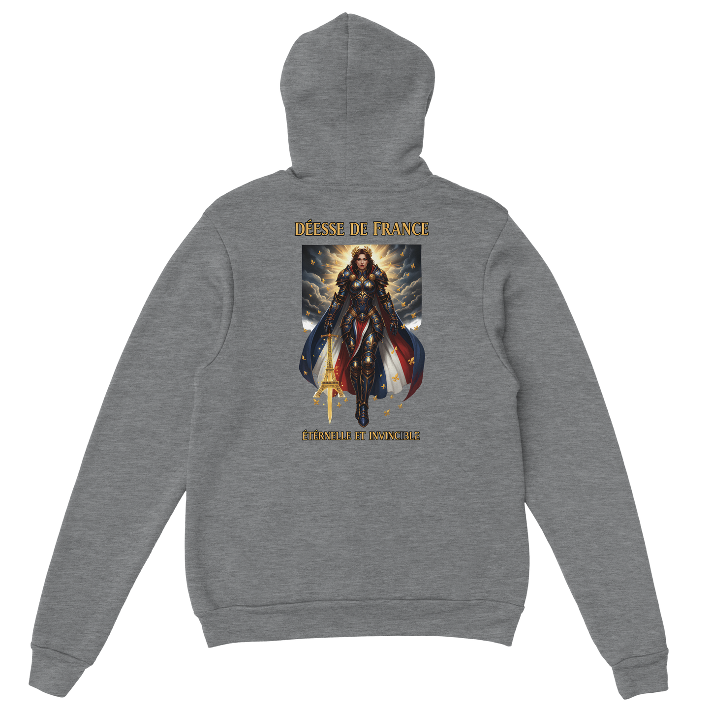 Damen-Kapuzenpullover „French Goddess“ im klassischen French-Stil | Gildan® 18500