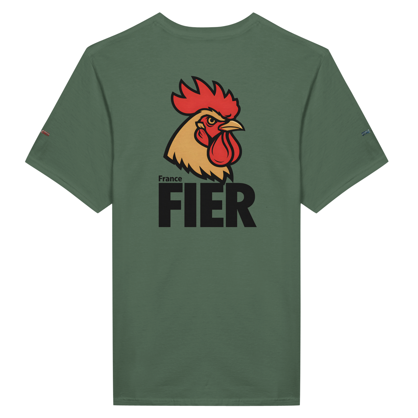 T-Shirt Herren Frankreich stolz klassischer Rundhalsausschnitt | Gildan® 64000