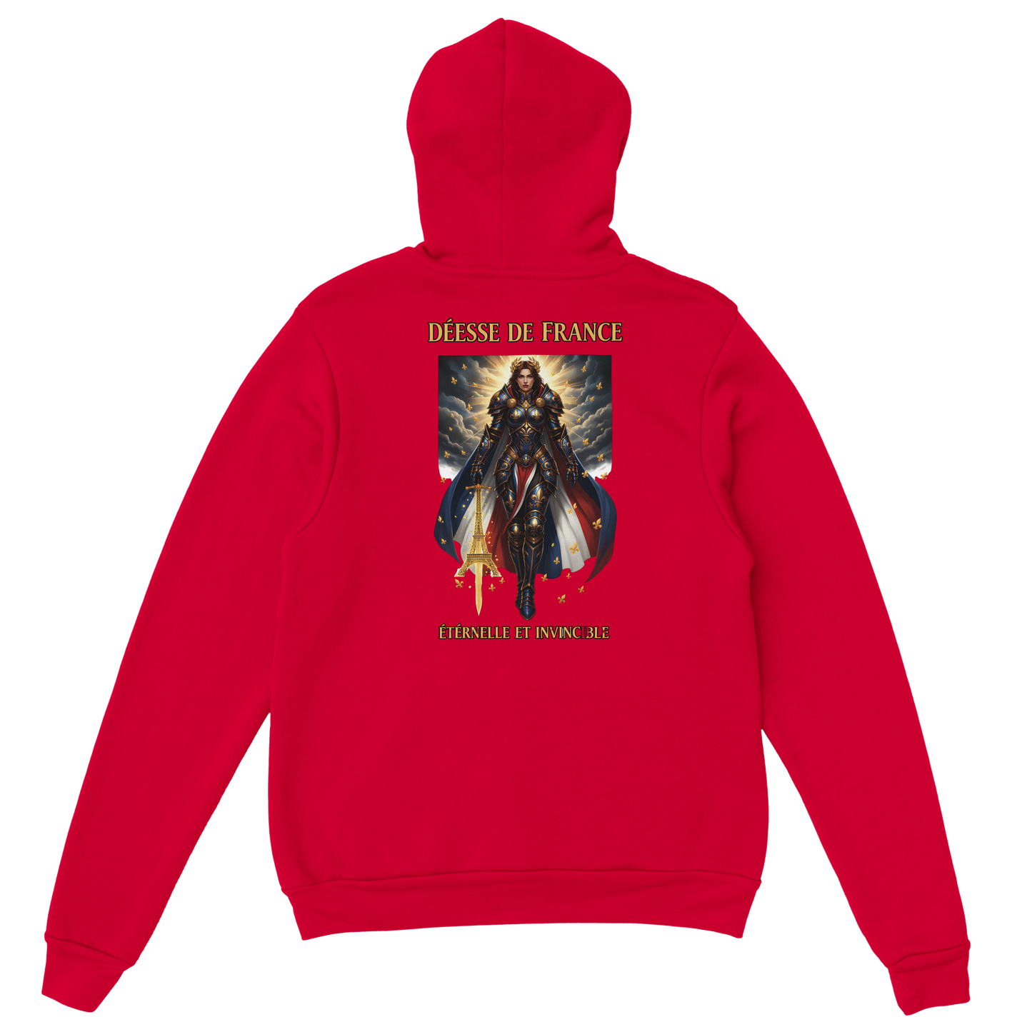 Damen-Kapuzenpullover „French Goddess“ im klassischen French-Stil | Gildan® 18500