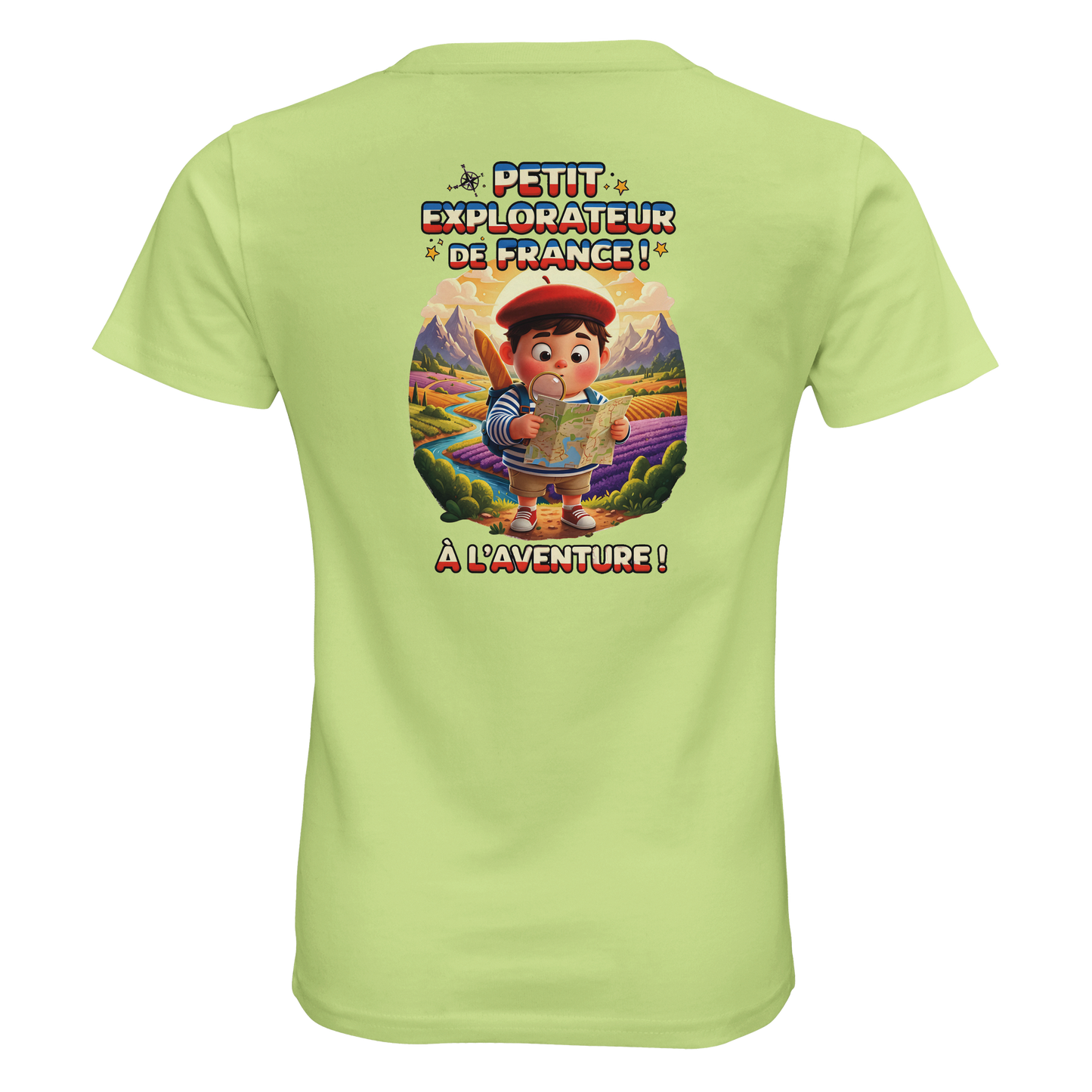 Organic fitted "Little Explorer" boy's T-shirt | SOL'S Pioneer Kids 03578