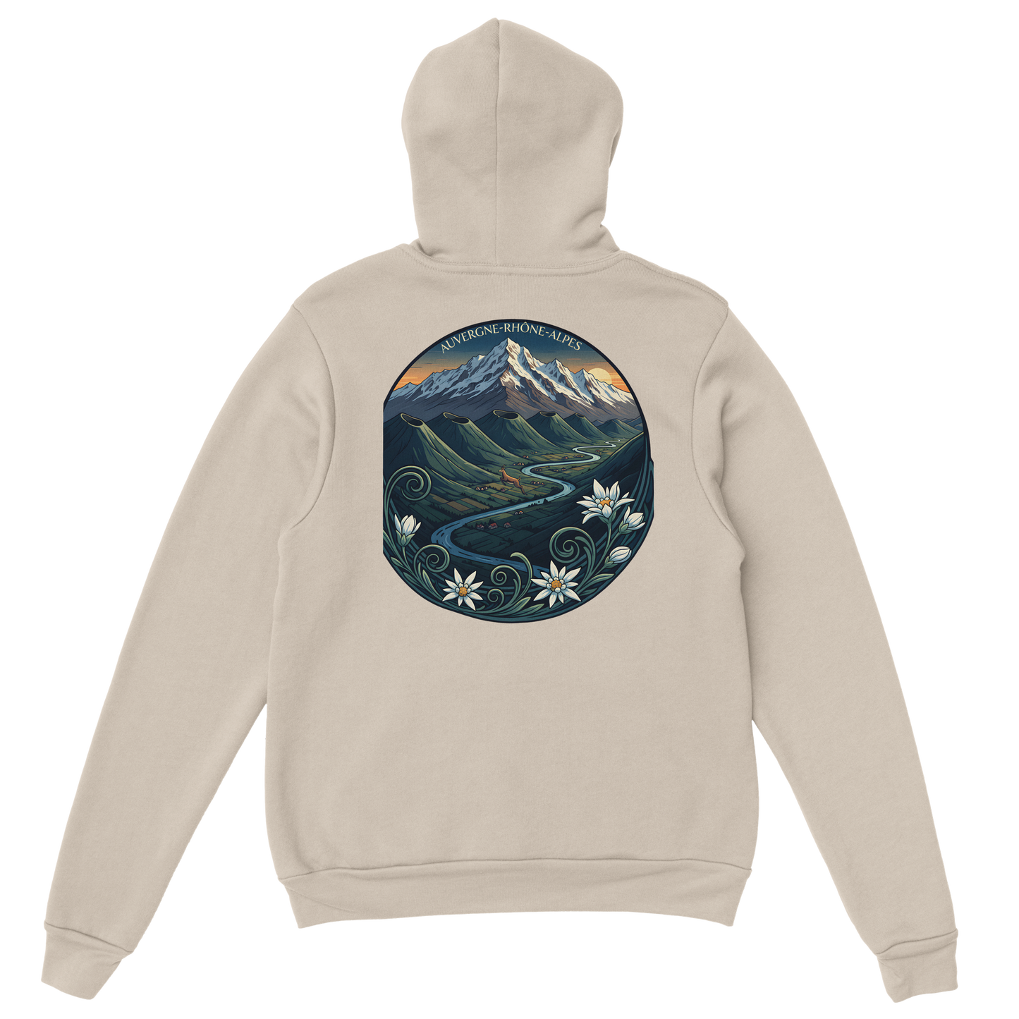 Klassischer Unisex-Kapuzenpullover Auvergne-Rhône-Alpes | Gildan® 18500