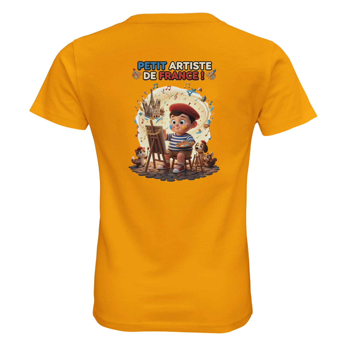 T-Shirt Junge kleiner Künstler aus Frankreich | SOL'S Pioneer Kids 03578