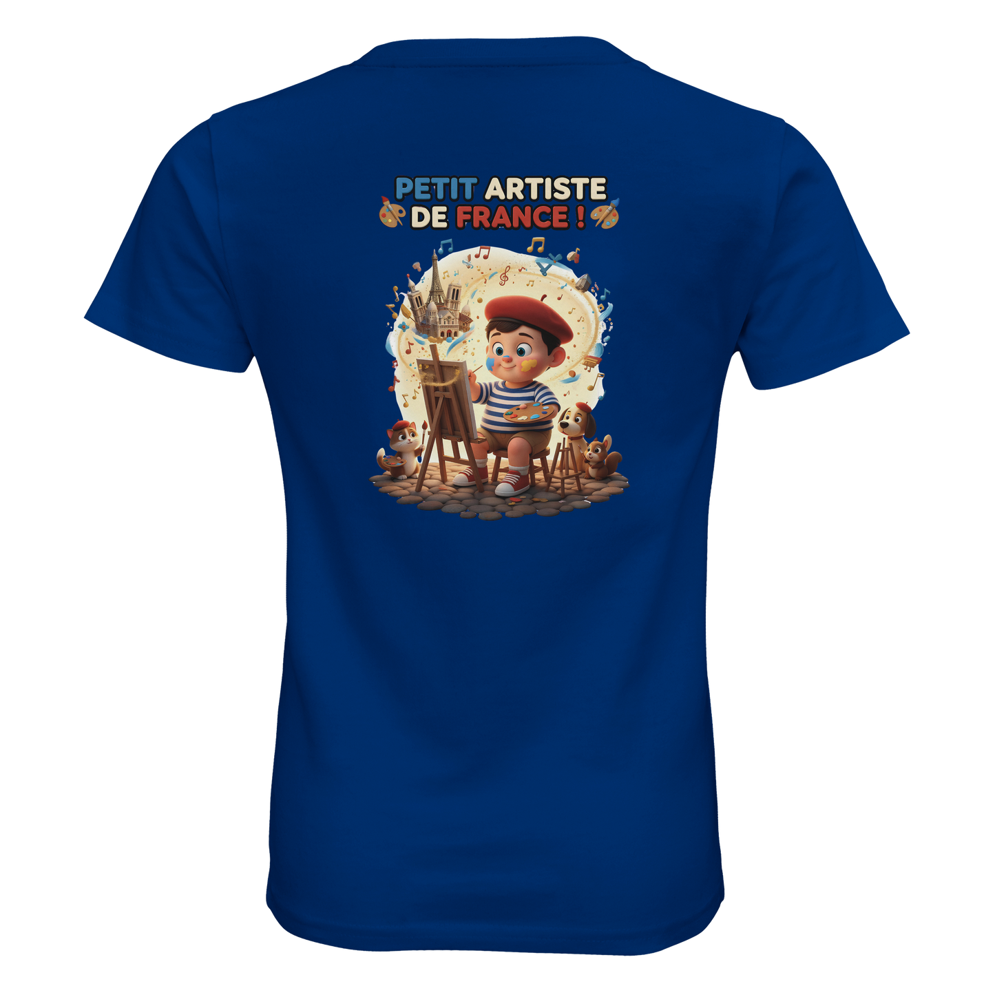 T-Shirt Junge kleiner Künstler aus Frankreich | SOL'S Pioneer Kids 03578