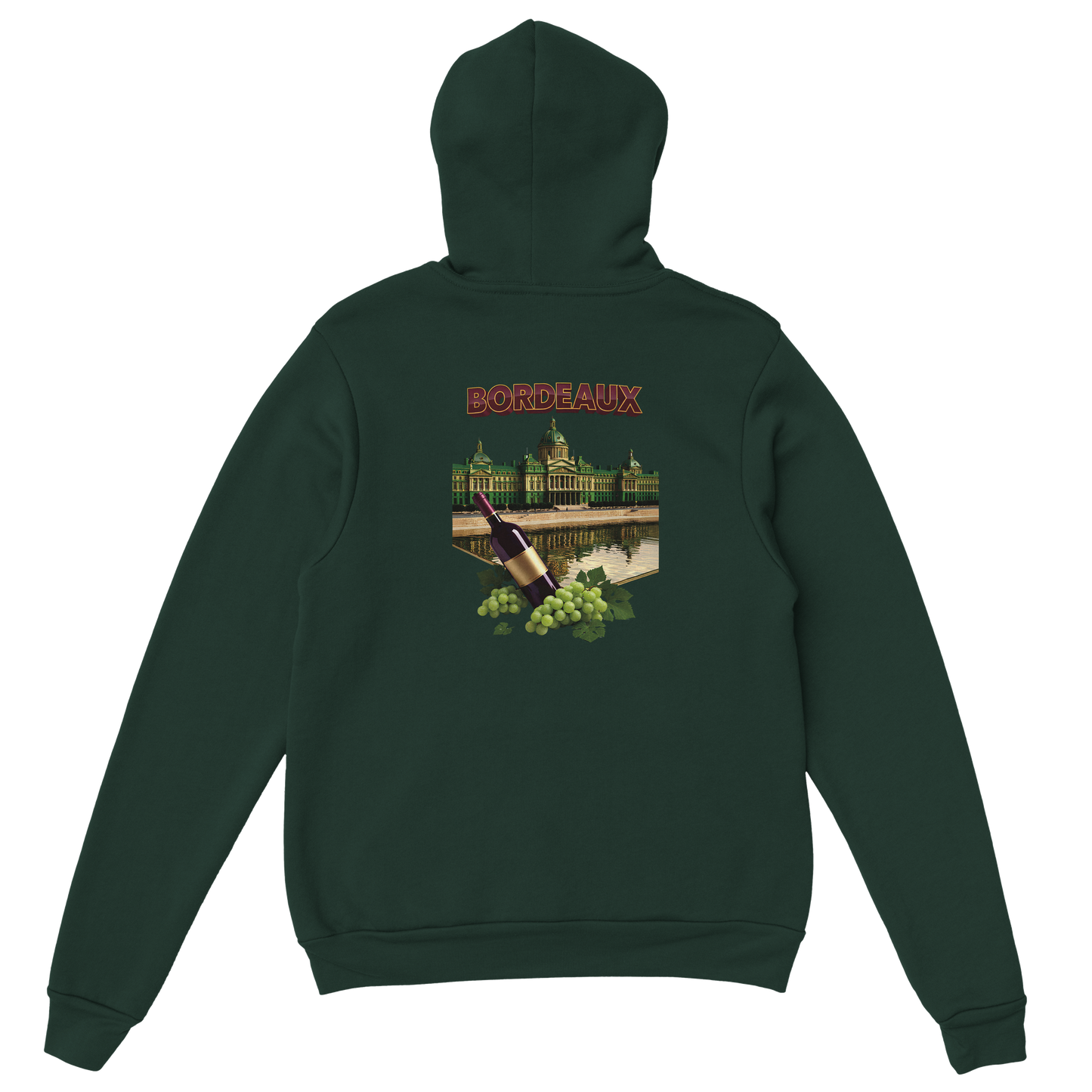 Unisex-Hoodie Bordeaux Stadt Frankreich klassisch | Gildan® 18500