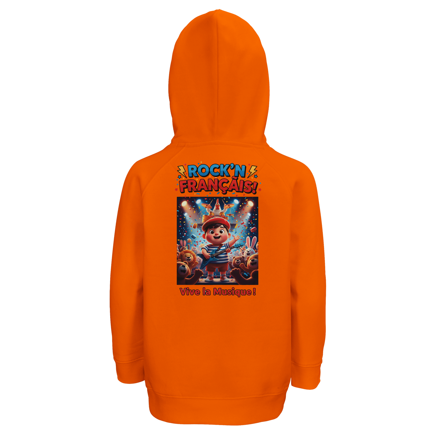 Hoodie für Jungen "rock'n français" bio | SOL'S Stellar Kids 03576