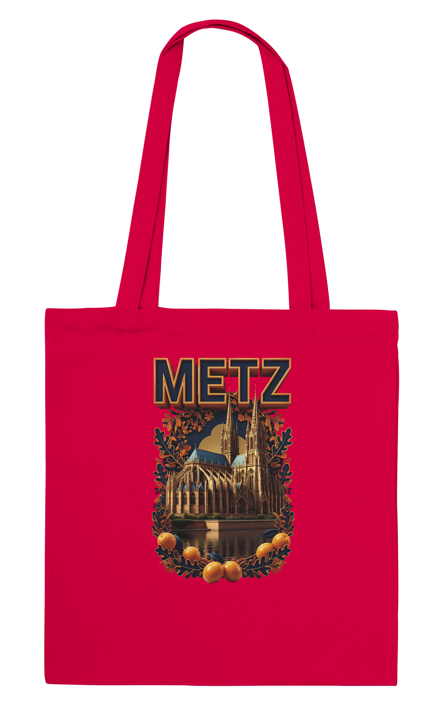 Stofftaschen Metz Stadt Frankreichs