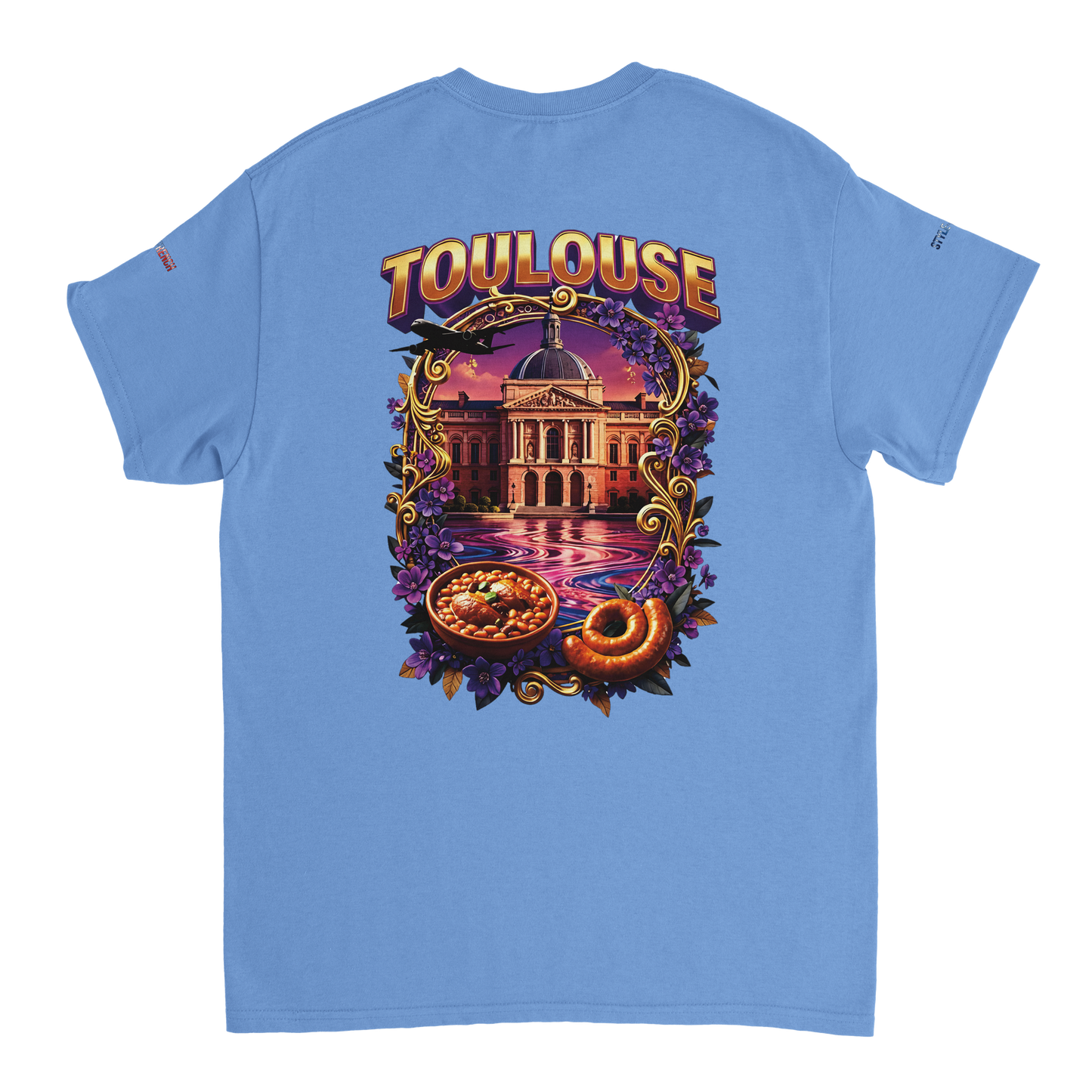 - Unisex Toulouse city of France heavy crewneck t-shirt | Gildan® 5000