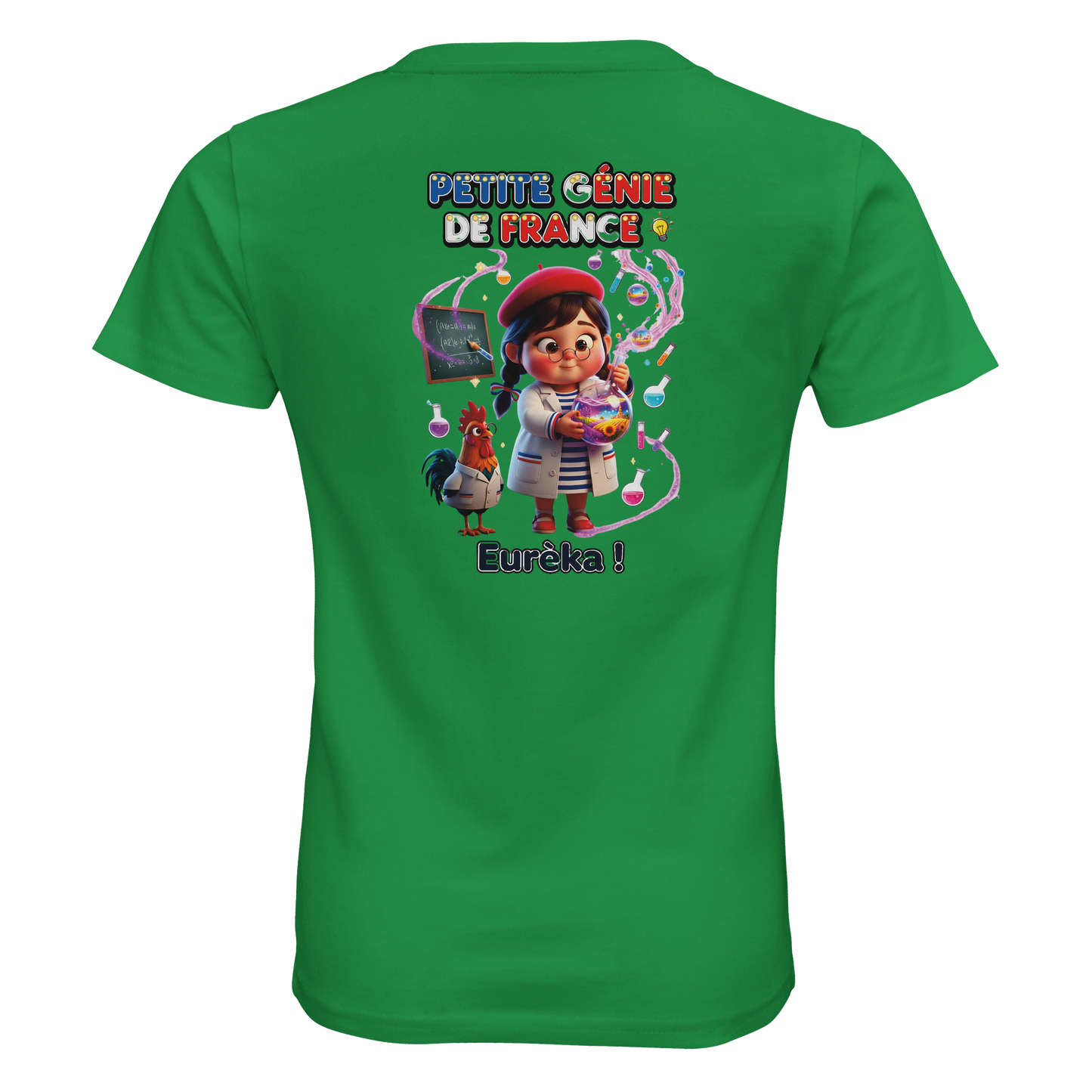 T-Shirt Mädchen „Kleines Genie aus Frankreich“ Bio | SOL'S Pioneer Kids 03578