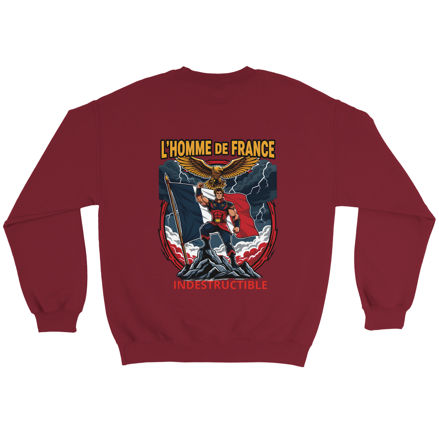 Men's French Classic Crewneck Sweatshirt | Gildan® 18000