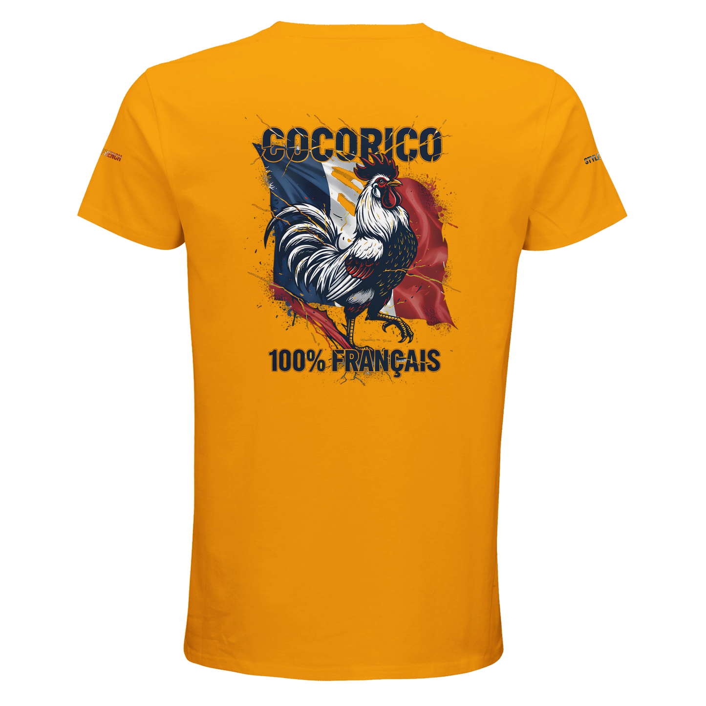 T-Shirt cocorico Herren French-Style Bio, tailliert | SOL'S Pioneer Men 03565