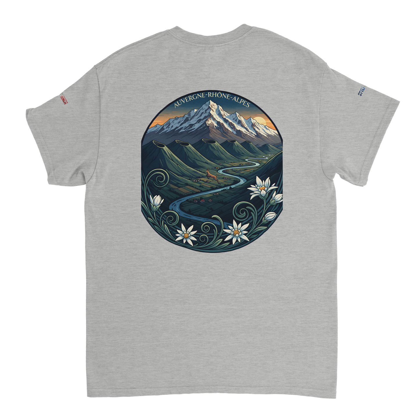 Auvergne-Rhône-Alpes Unisex Heavy Cotton T-Shirt | Gildan® 5000