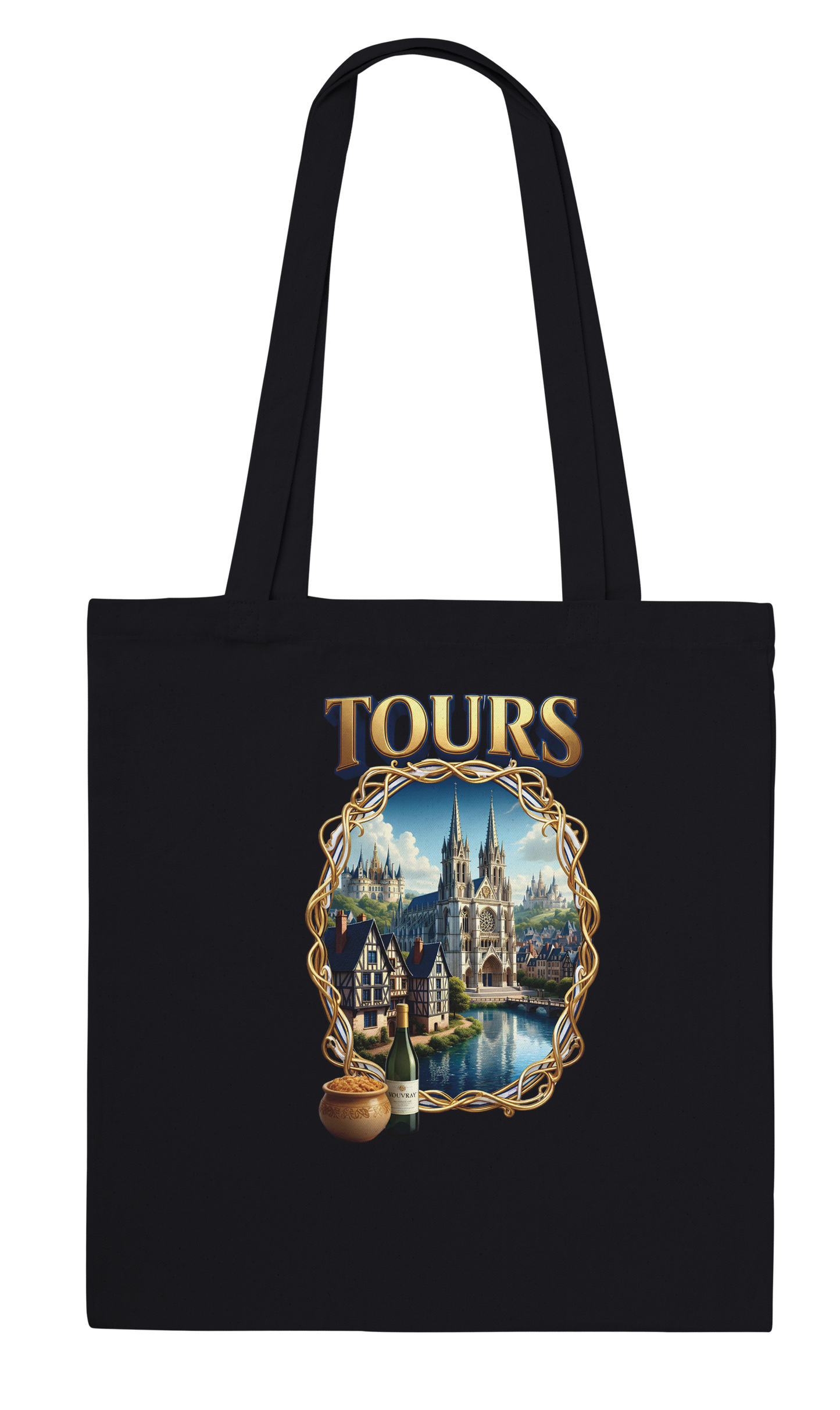 Stoffbeutel Tours, Stadt in Frankreich