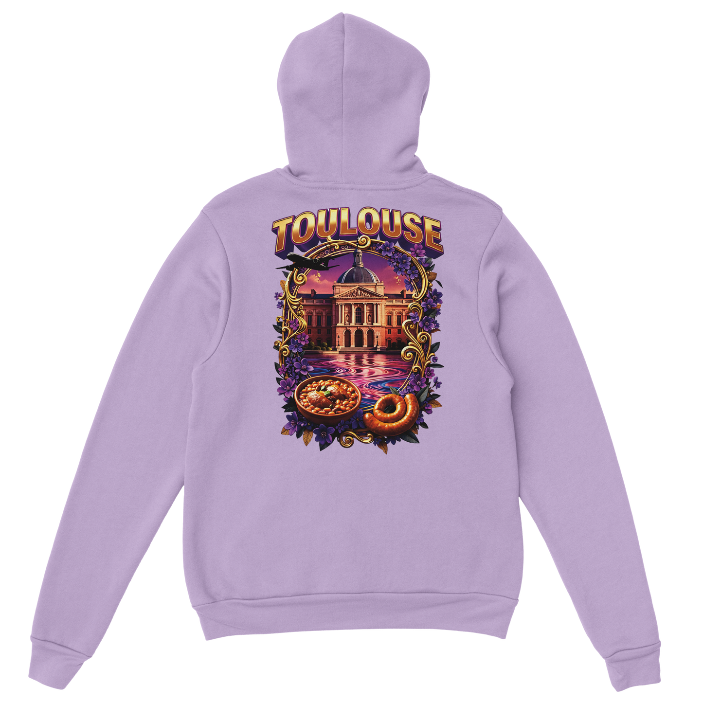 Unisex-Kapuzenpullover Toulouse Stadt Frankreich klassisch | Gildan® 18500